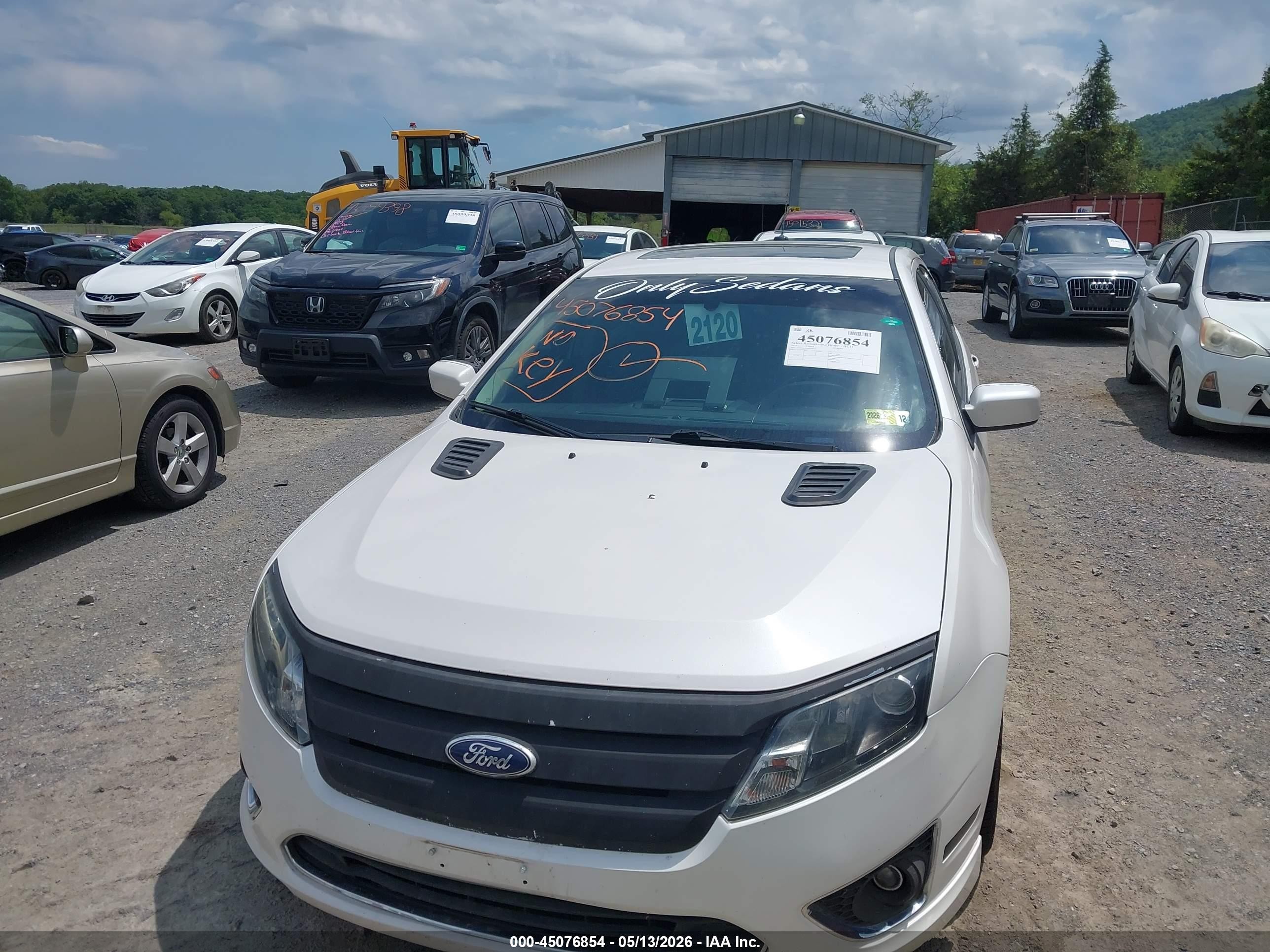 2010 Ford Fusion Sel White vin: 3FAHP0CG7AR336632