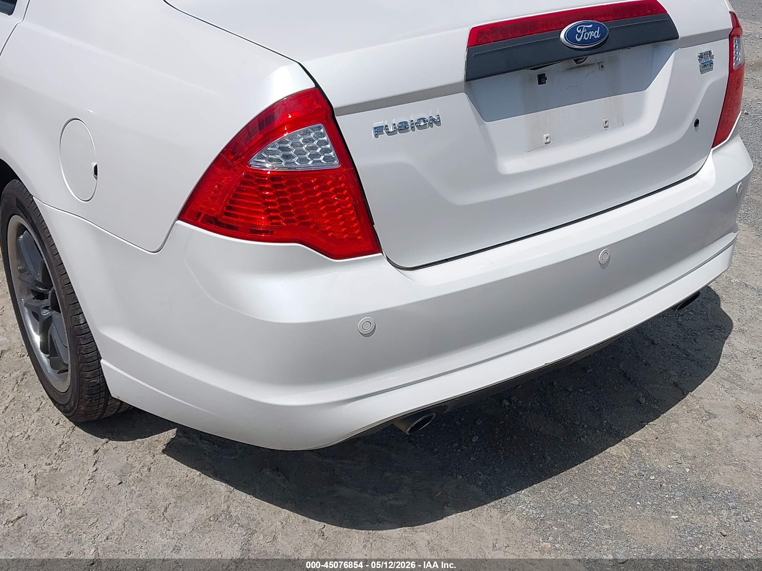 2010 Ford Fusion Sel White vin: 3FAHP0CG7AR336632