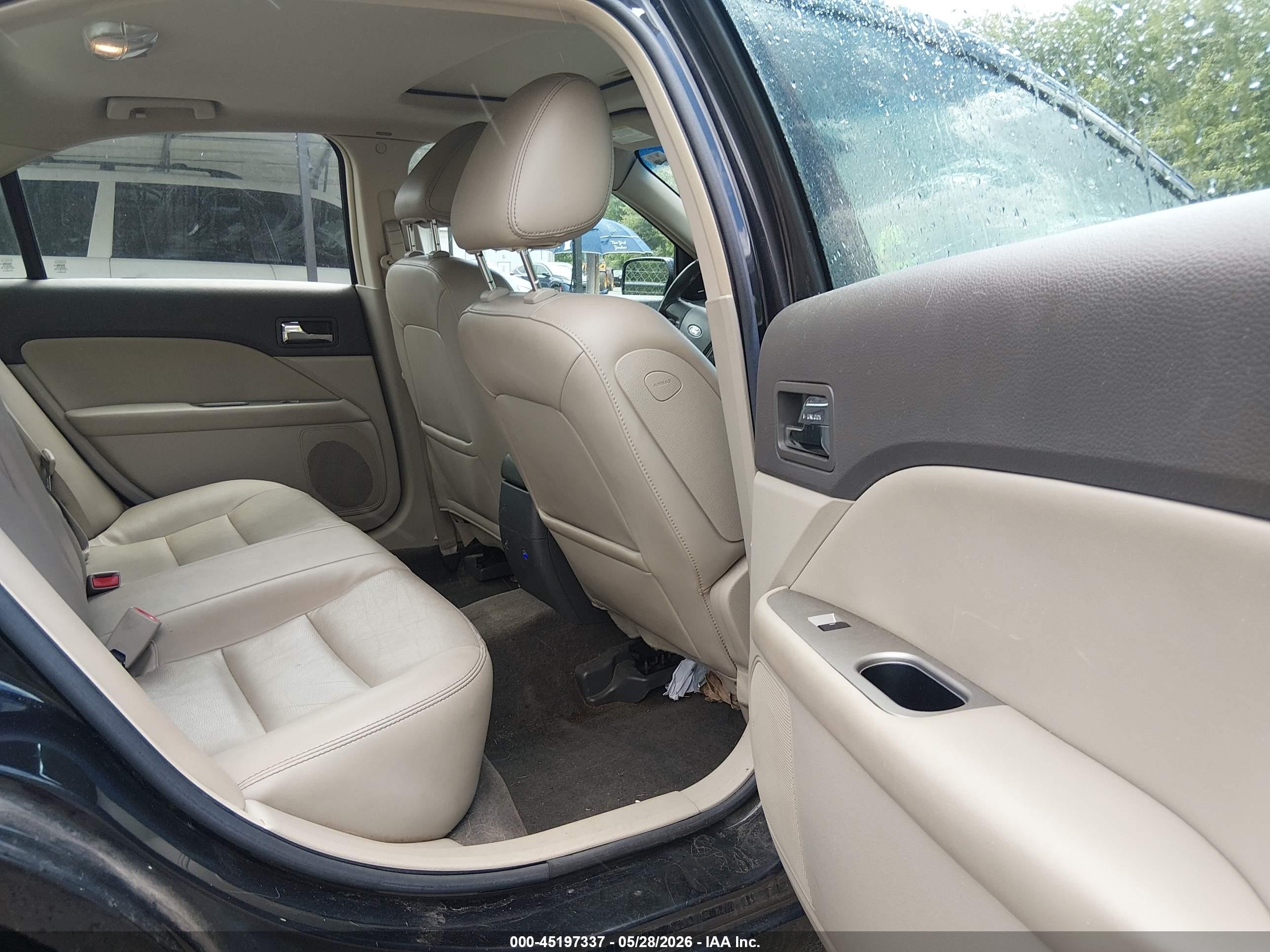 2010 Ford Fusion Sel Black vin: 3FAHP0CG7AR342012