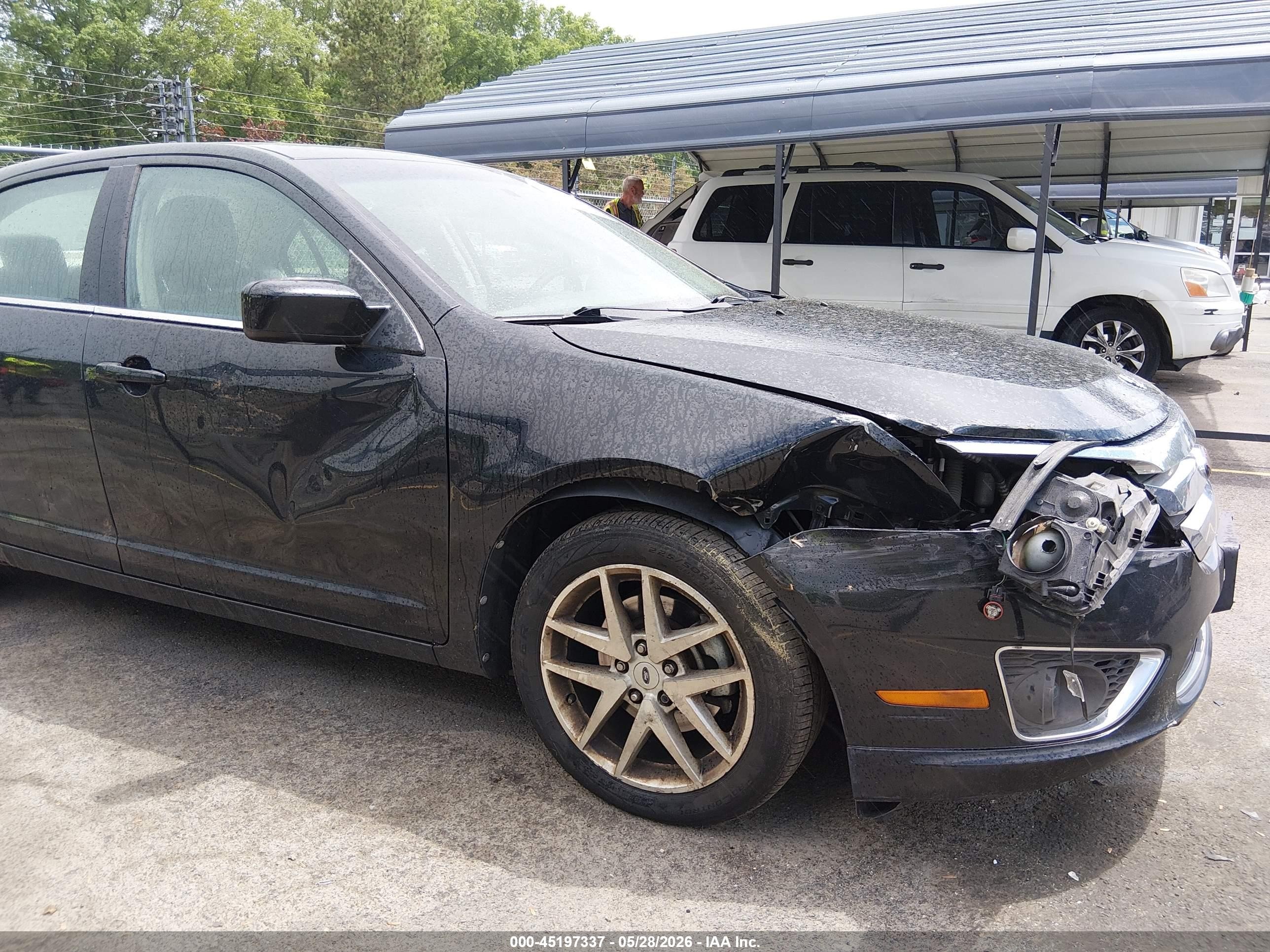 2010 Ford Fusion Sel Black vin: 3FAHP0CG7AR342012