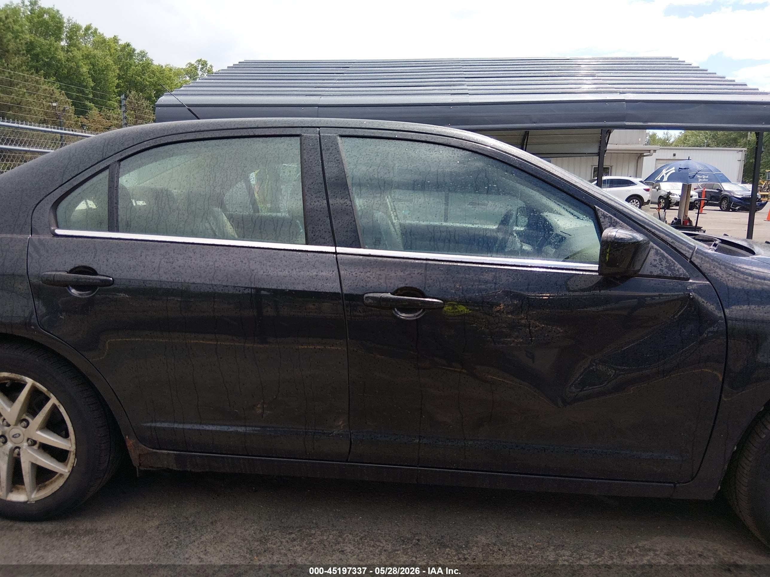 2010 Ford Fusion Sel Black vin: 3FAHP0CG7AR342012