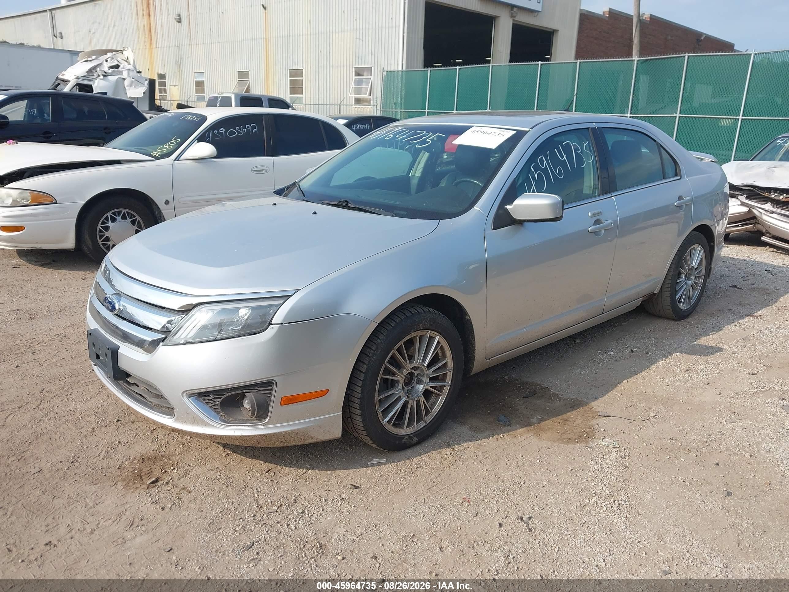 2012 Ford Fusion Sel Silver vin: 3FAHP0CG7CR251325