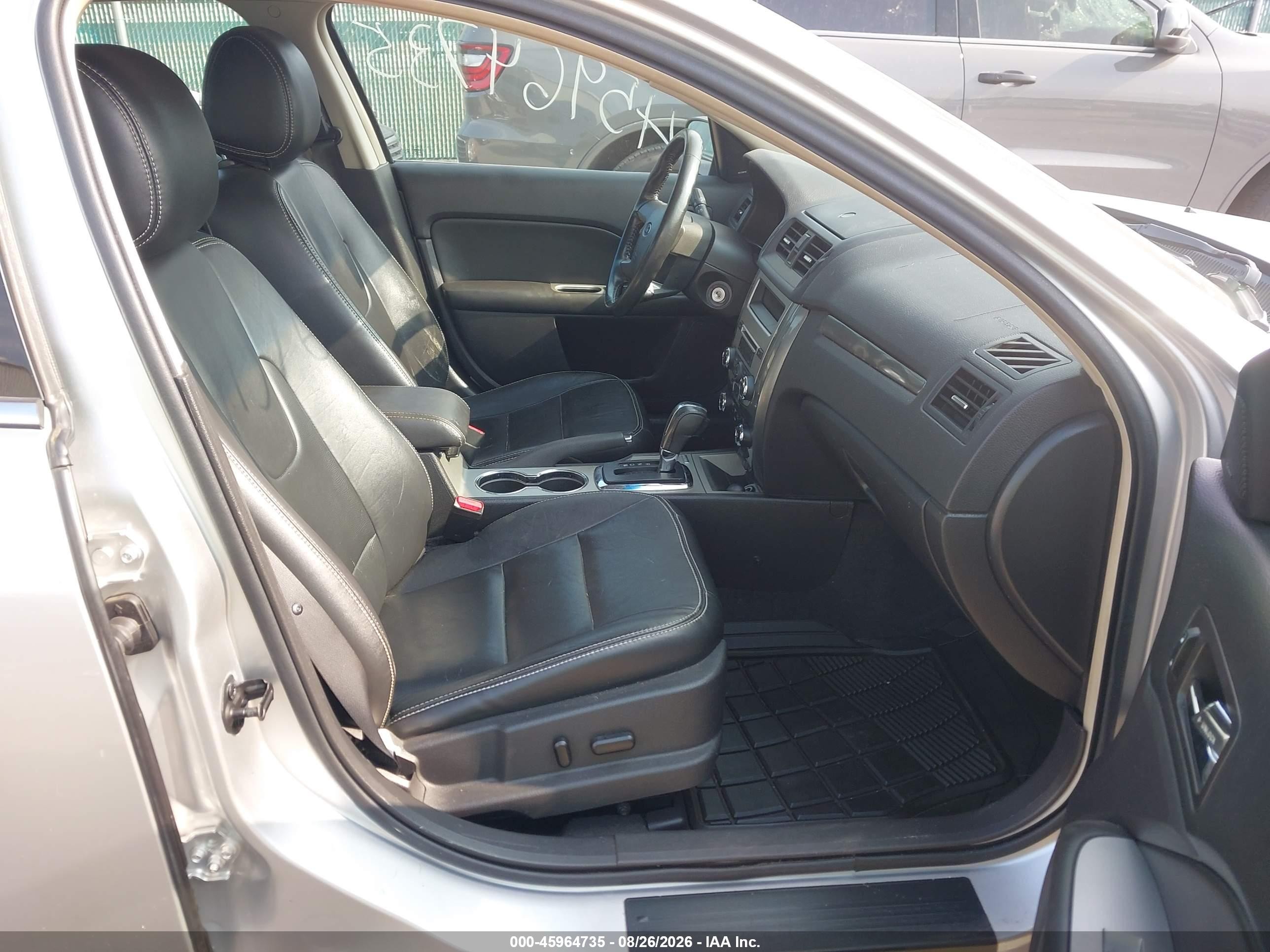 2012 Ford Fusion Sel Silver vin: 3FAHP0CG7CR251325
