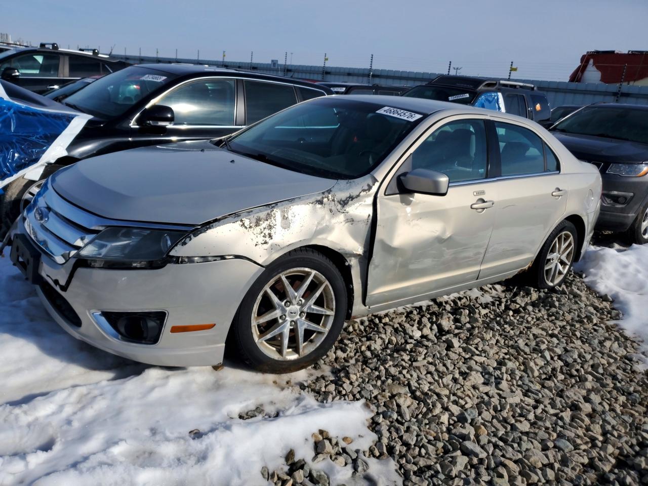 2010 Ford Fusion Sel Золотой vin: 3FAHP0CG8AR108428
