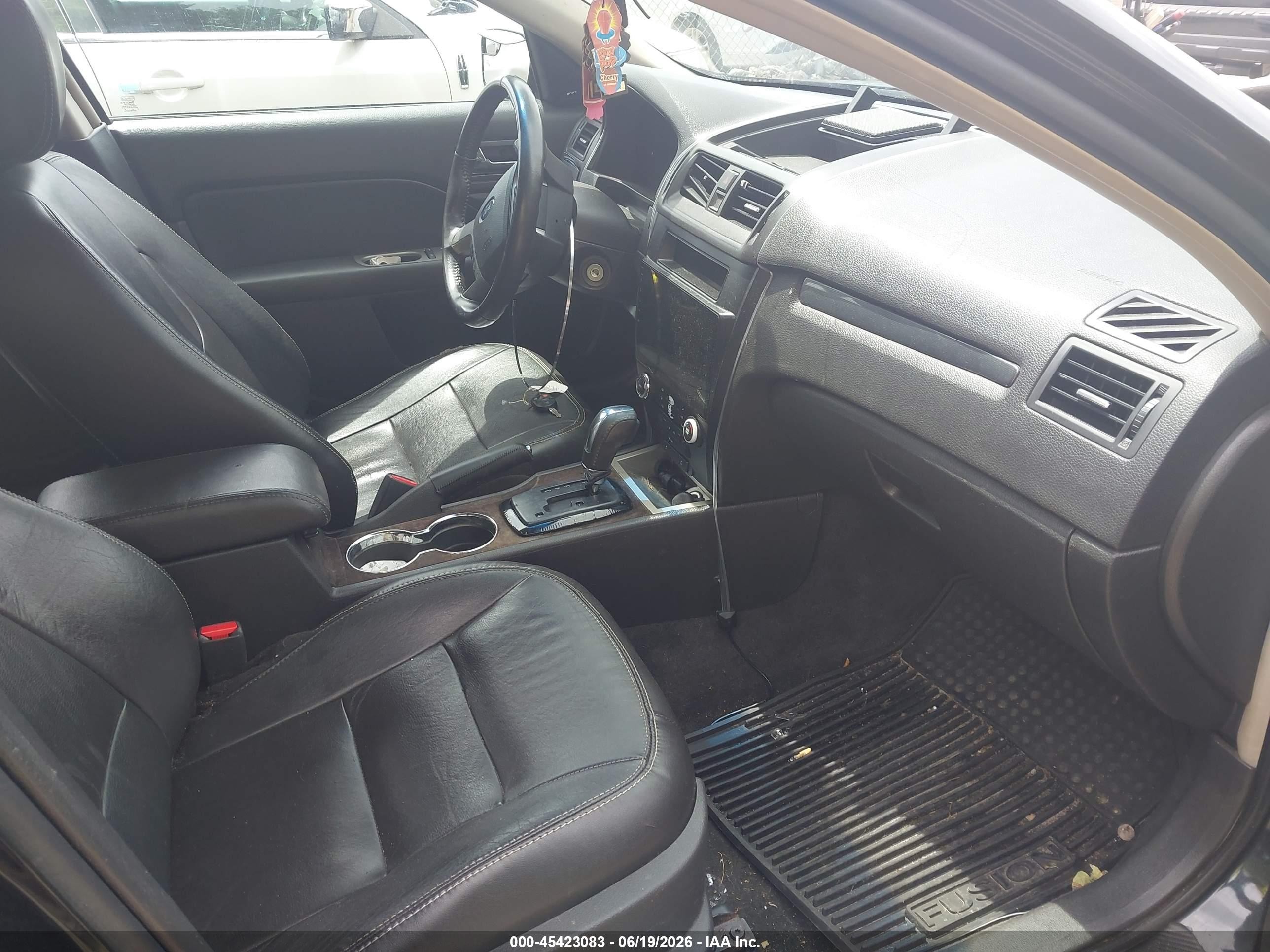 2010 Ford Fusion Sel Black vin: 3FAHP0CG9AR261688