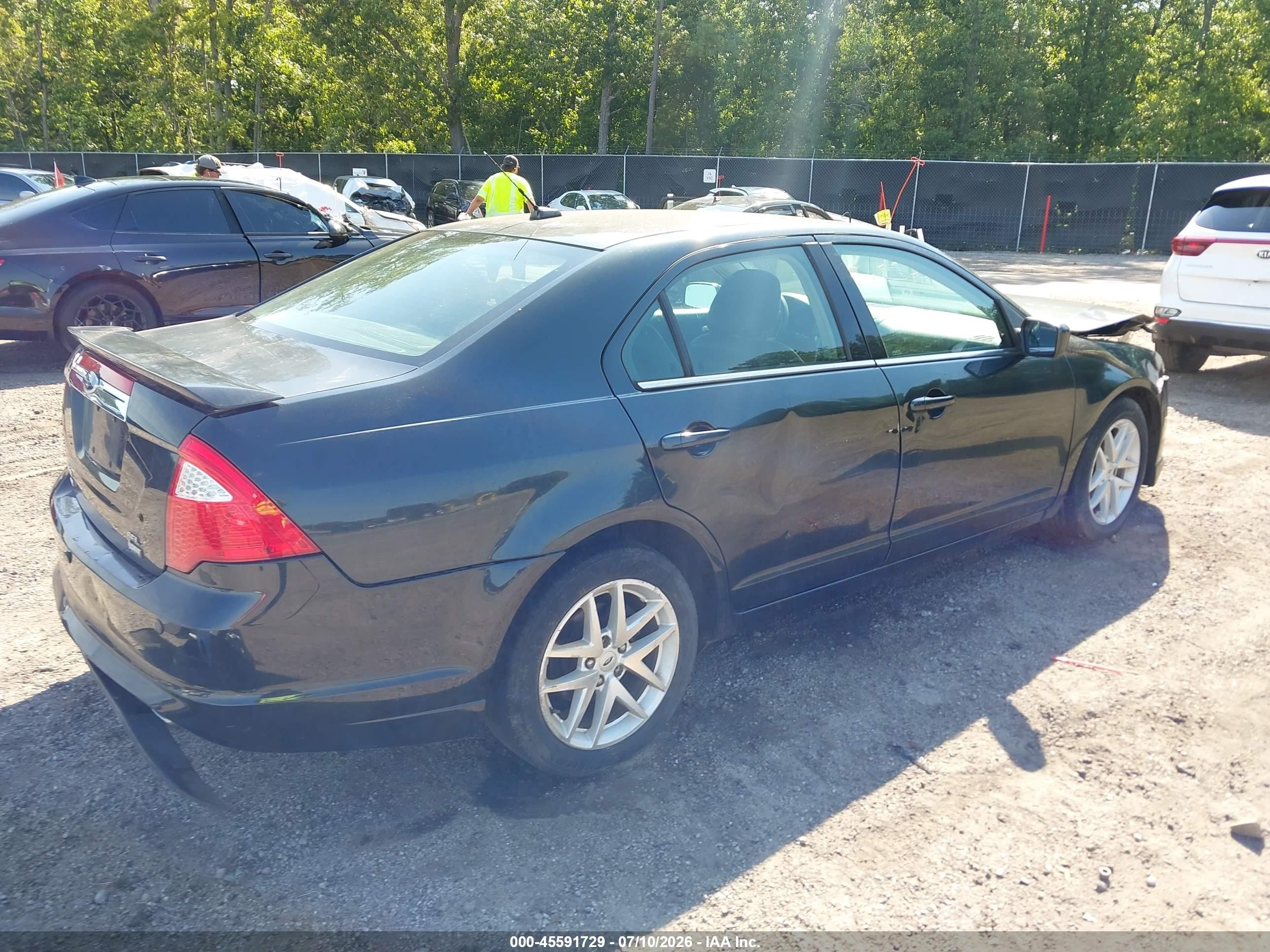2010 Ford Fusion Sel Black vin: 3FAHP0CG9AR282282