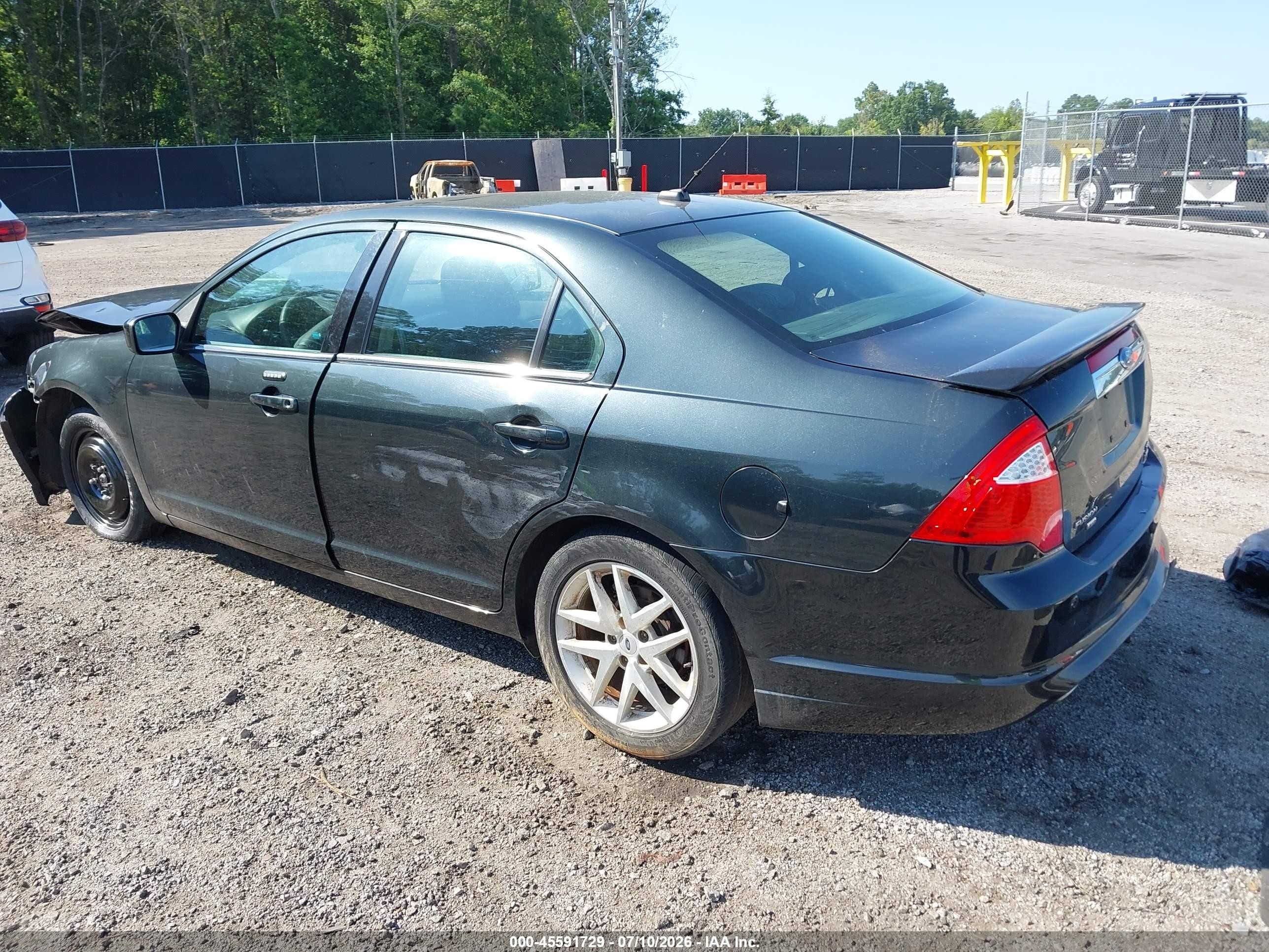 2010 Ford Fusion Sel Black vin: 3FAHP0CG9AR282282
