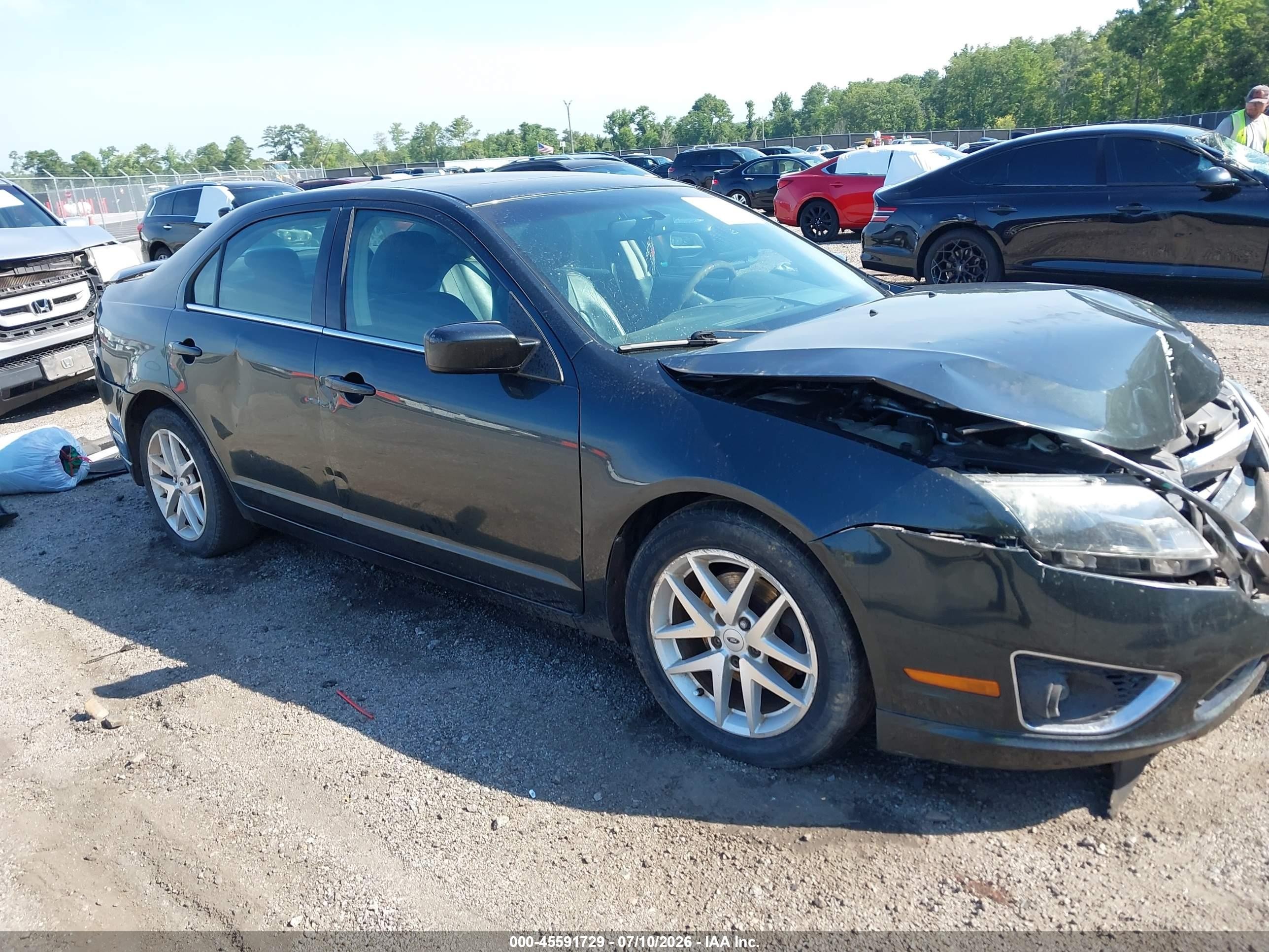 2010 Ford Fusion Sel Black vin: 3FAHP0CG9AR282282