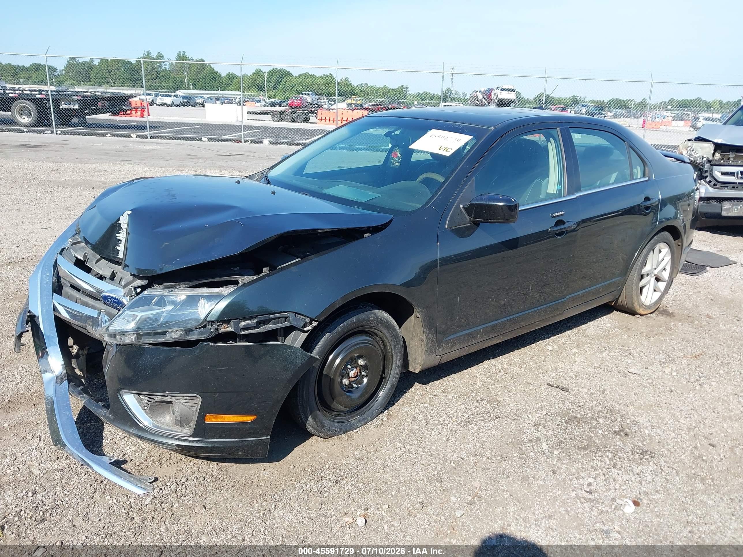 2010 Ford Fusion Sel Black vin: 3FAHP0CG9AR282282