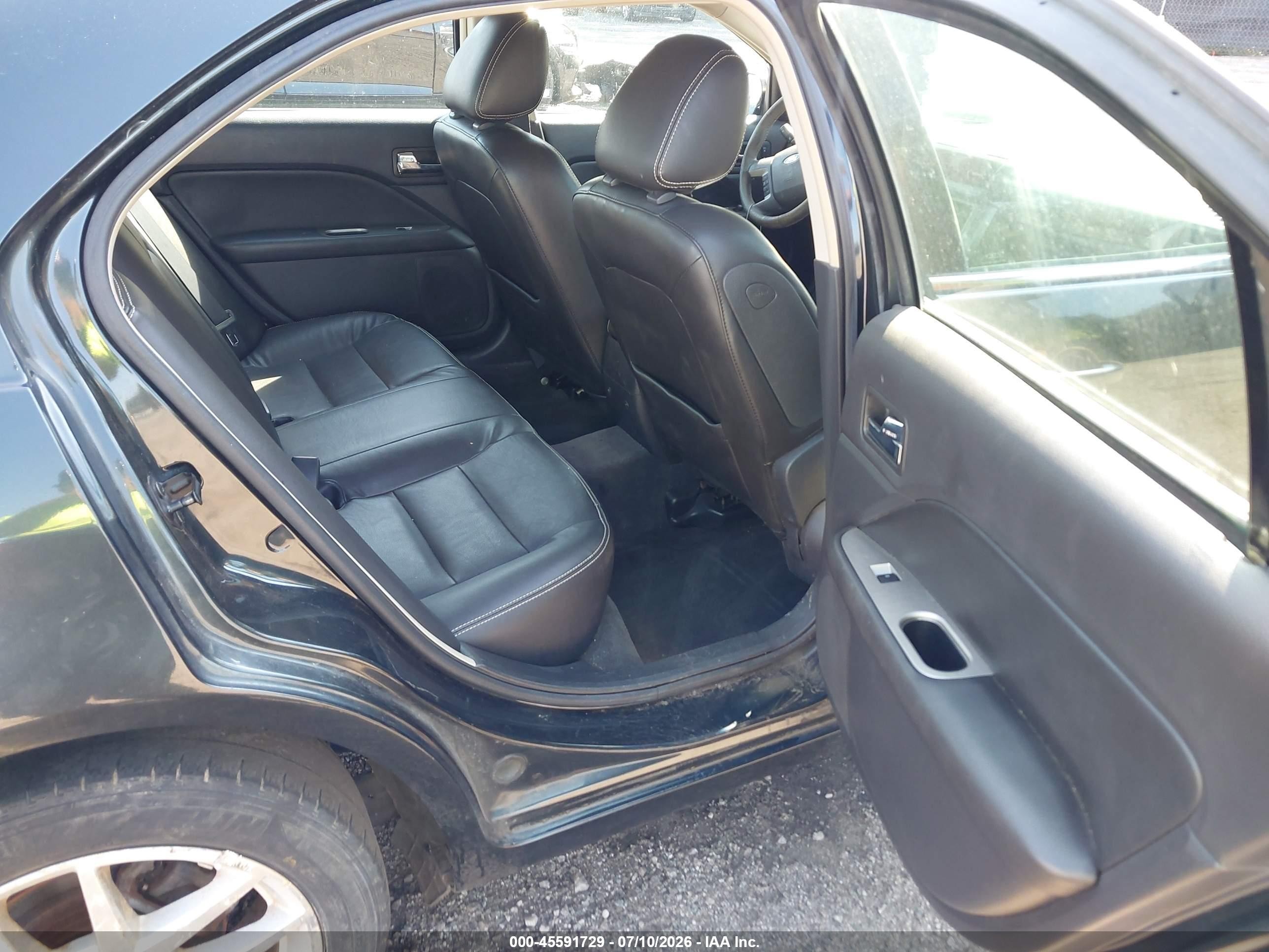 2010 Ford Fusion Sel Black vin: 3FAHP0CG9AR282282