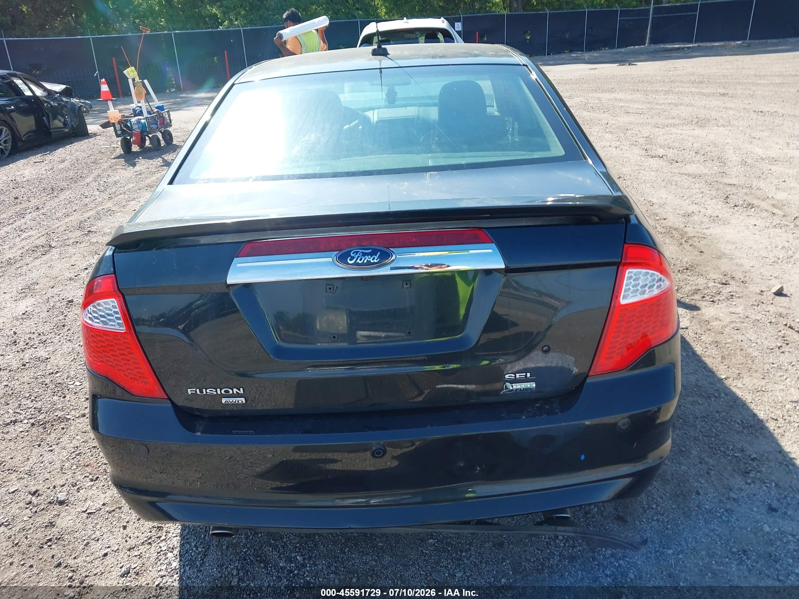 2010 Ford Fusion Sel Black vin: 3FAHP0CG9AR282282