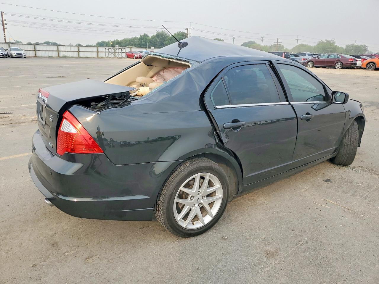 2010 Ford Fusion Sel Черный vin: 3FAHP0CG9AR320240
