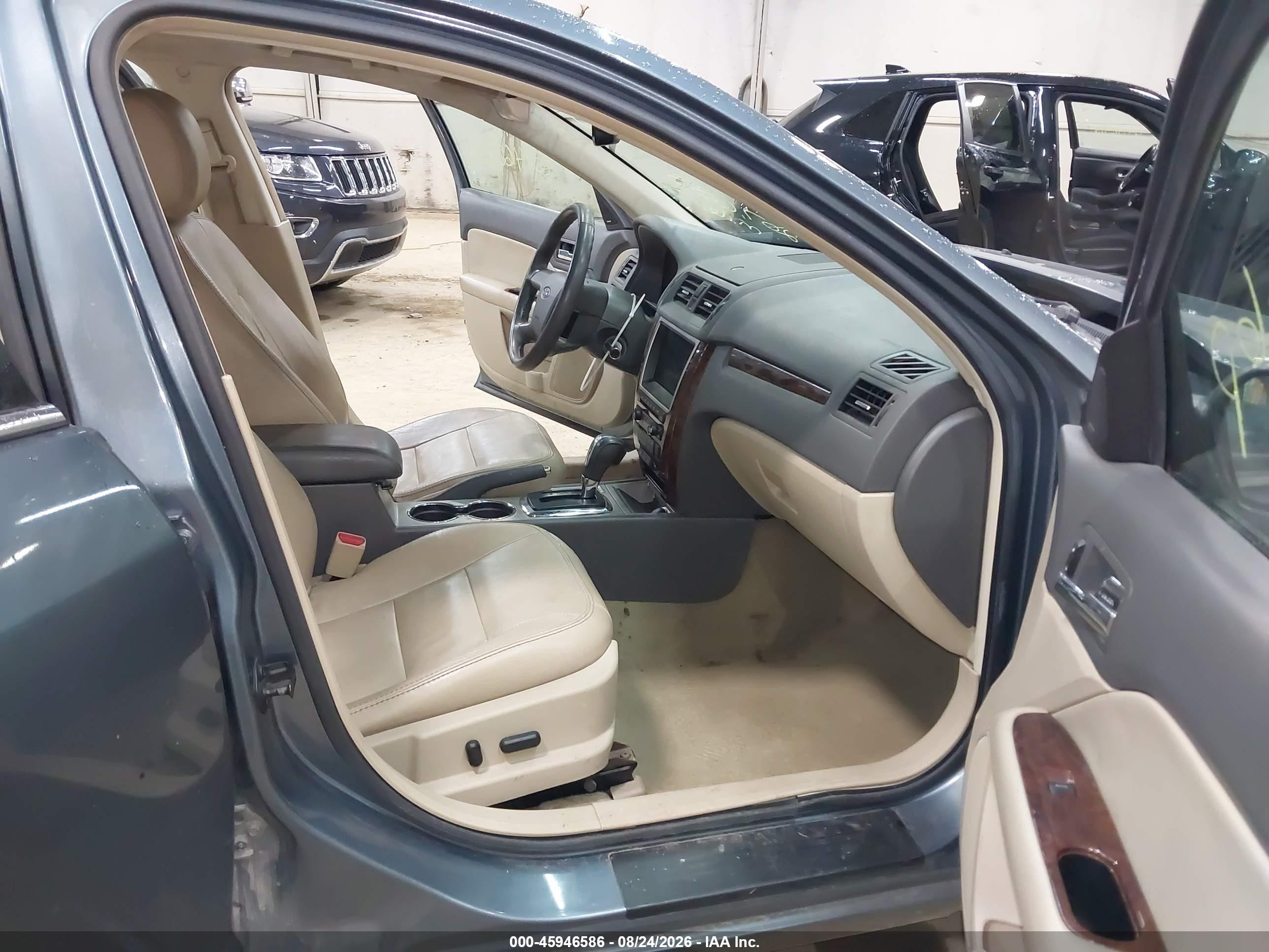 2012 Ford Fusion Sel Blue vin: 3FAHP0CG9CR319334
