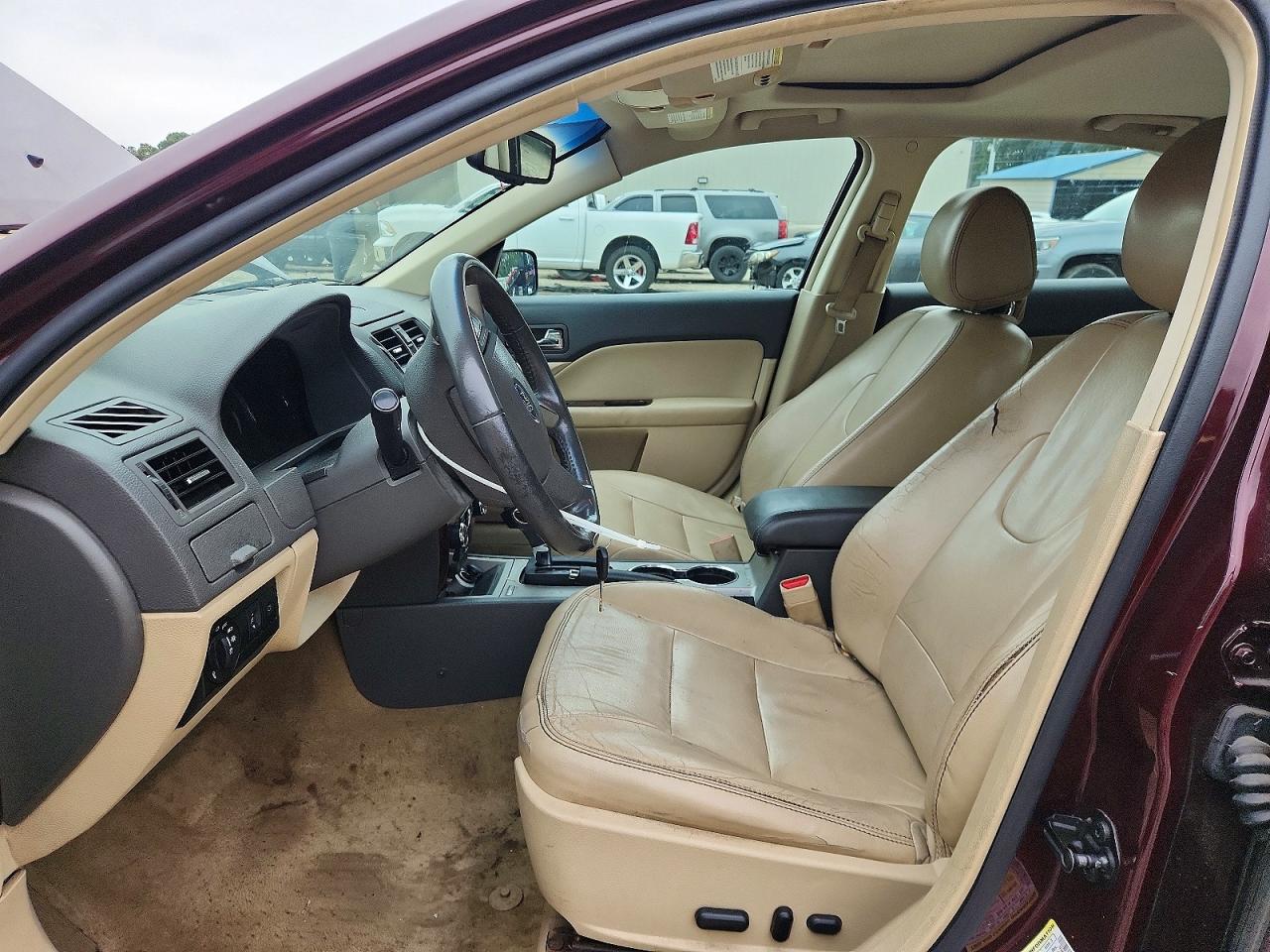2012 Ford Fusion Sel Burgundy vin: 3FAHP0CG9CR347487