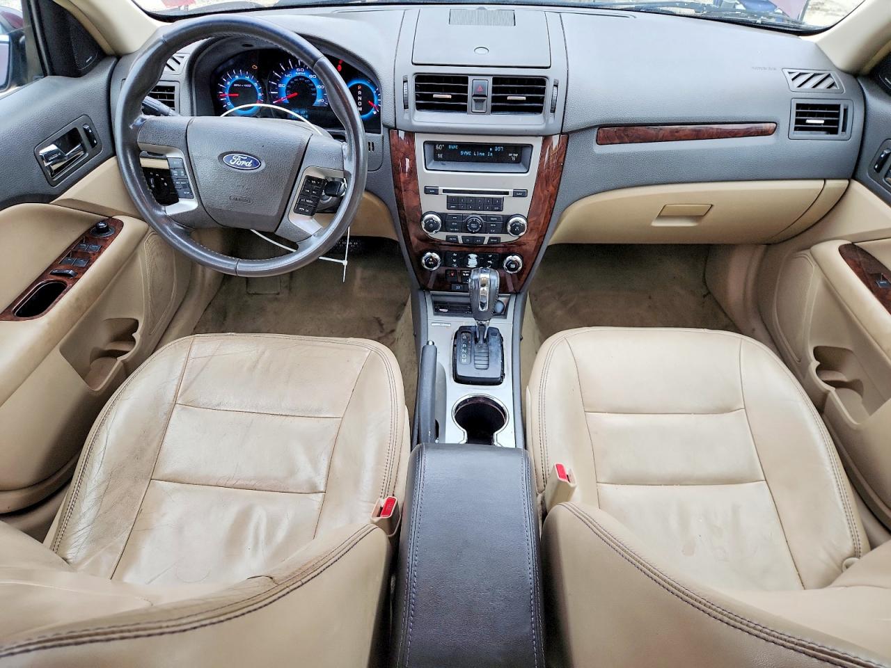 2012 Ford Fusion Sel Burgundy vin: 3FAHP0CG9CR347487