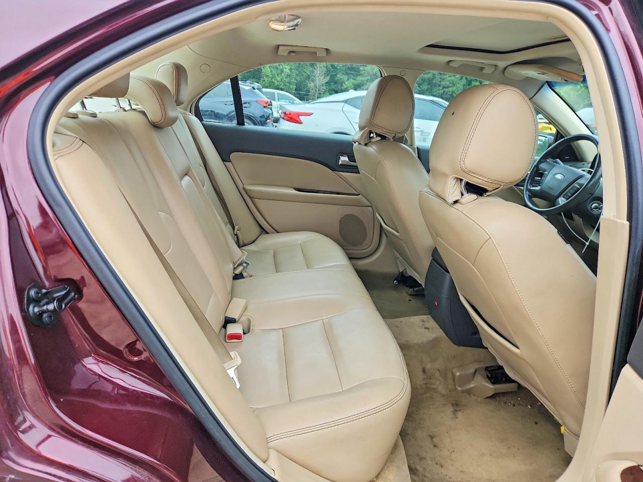2012 Ford Fusion Sel Burgundy vin: 3FAHP0CG9CR347487