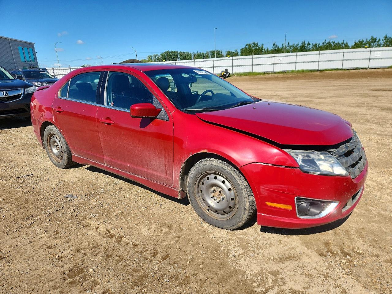 2010 Ford Fusion Sport Red vin: 3FAHP0DC1AR170815
