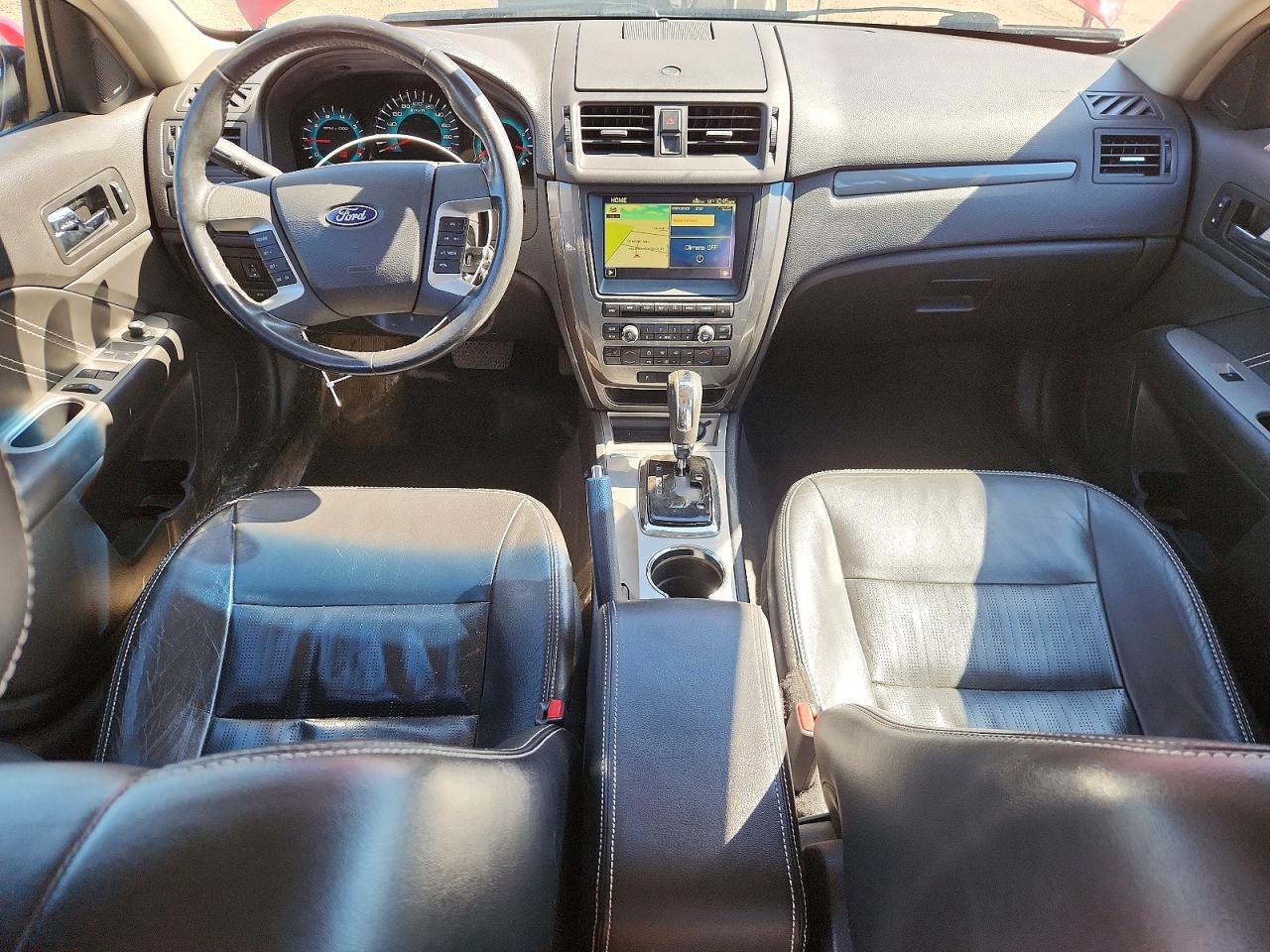 2010 Ford Fusion Sport Red vin: 3FAHP0DC1AR170815