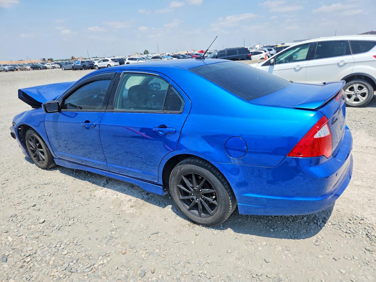 2011 Ford Fusion Sport Blue vin: 3FAHP0DC1BR201322