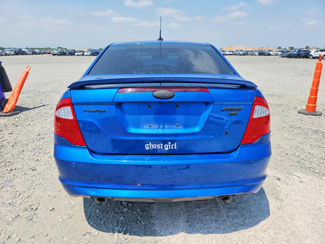 2011 Ford Fusion Sport Blue vin: 3FAHP0DC1BR201322