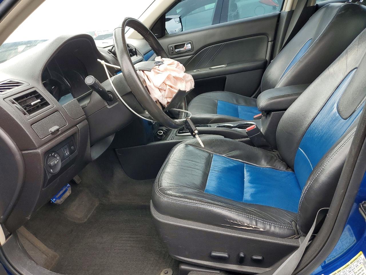 2011 Ford Fusion Sport Blue vin: 3FAHP0DC1BR201322
