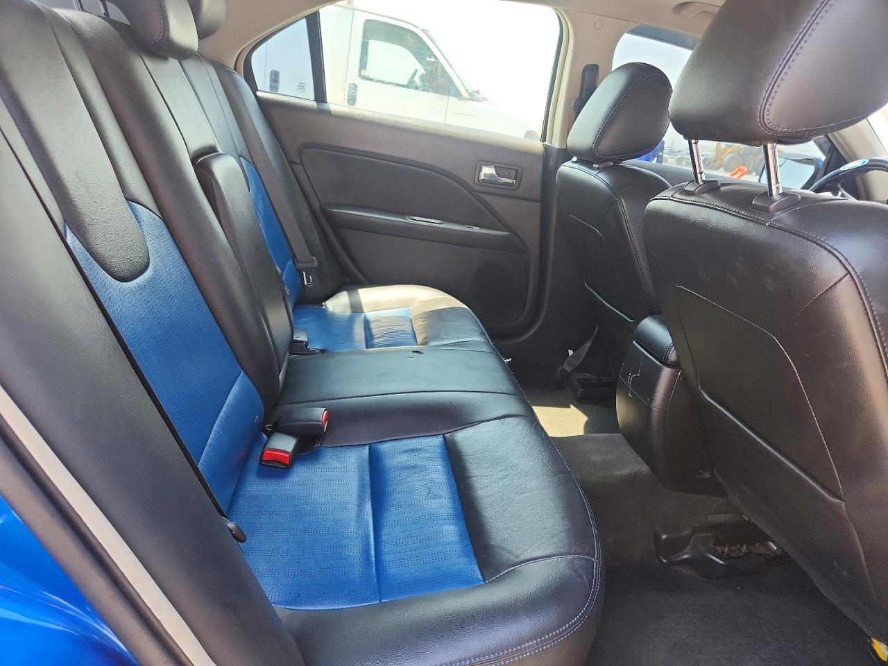 2011 Ford Fusion Sport Blue vin: 3FAHP0DC1BR201322