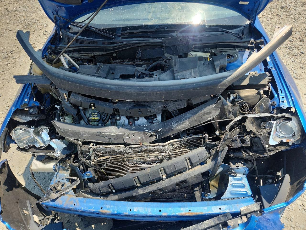 2011 Ford Fusion Sport Blue vin: 3FAHP0DC1BR201322