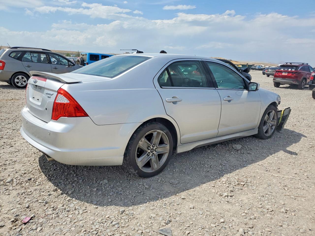 2011 Ford Fusion Sport Silver vin: 3FAHP0DC4BR100050