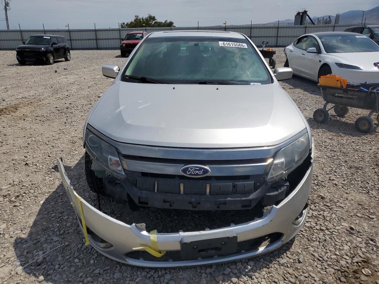 2011 Ford Fusion Sport Silver vin: 3FAHP0DC4BR100050