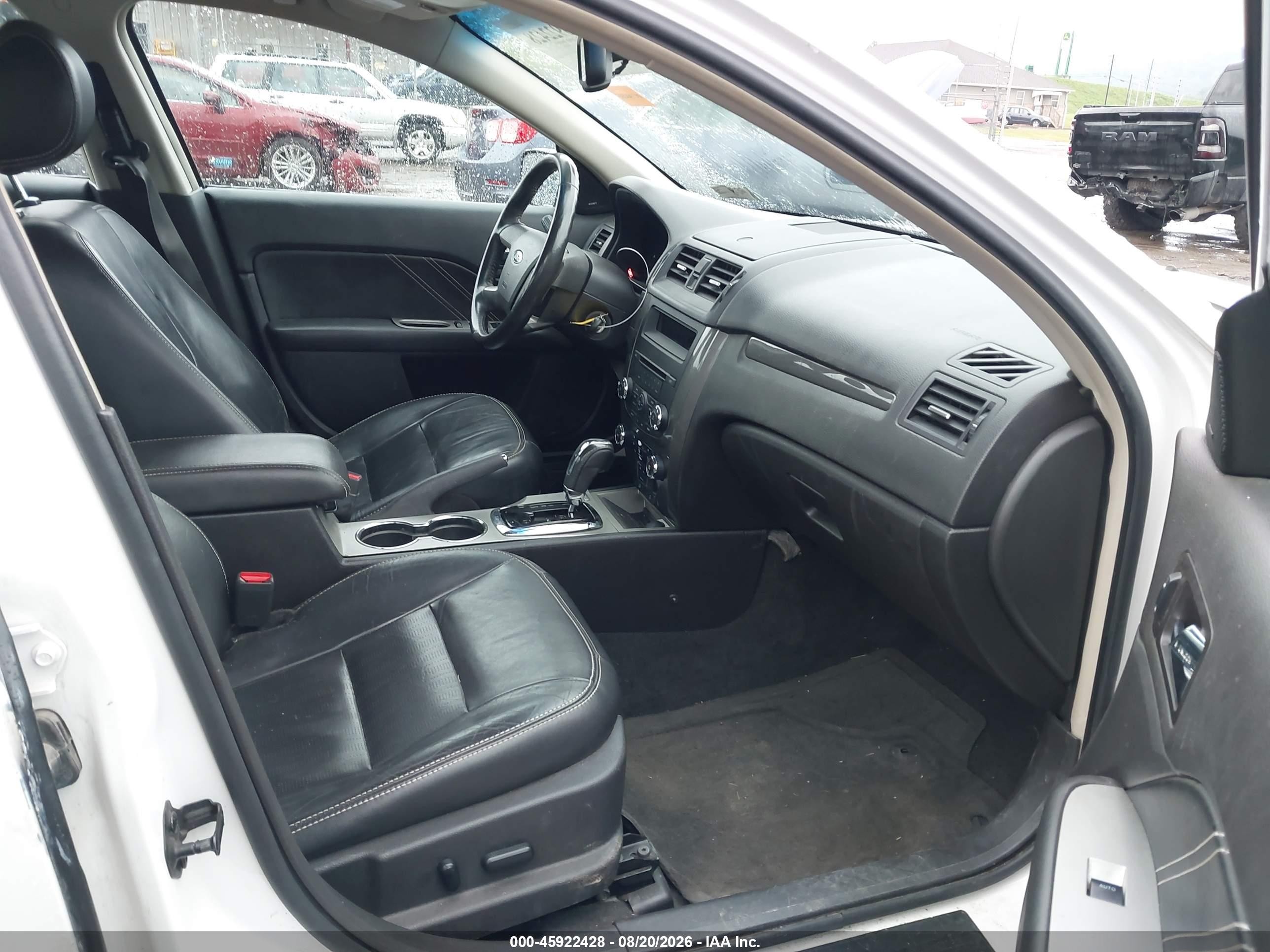 2011 Ford Fusion Sport White vin: 3FAHP0DC4BR307845