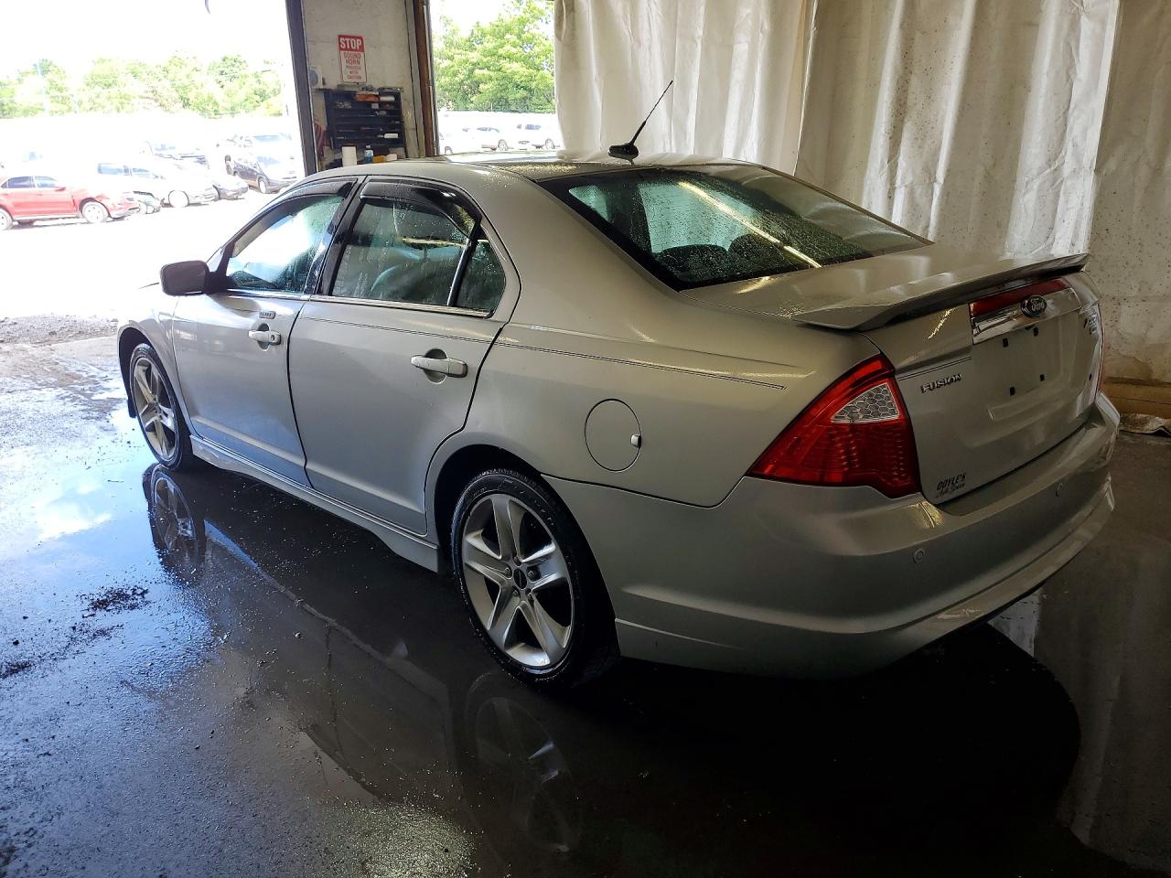 2010 Ford Fusion Sport Silver vin: 3FAHP0DC8AR184338