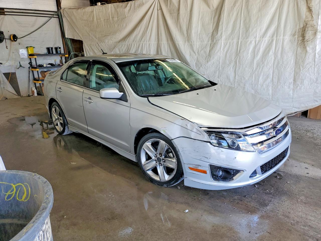 2010 Ford Fusion Sport Silver vin: 3FAHP0DC8AR184338