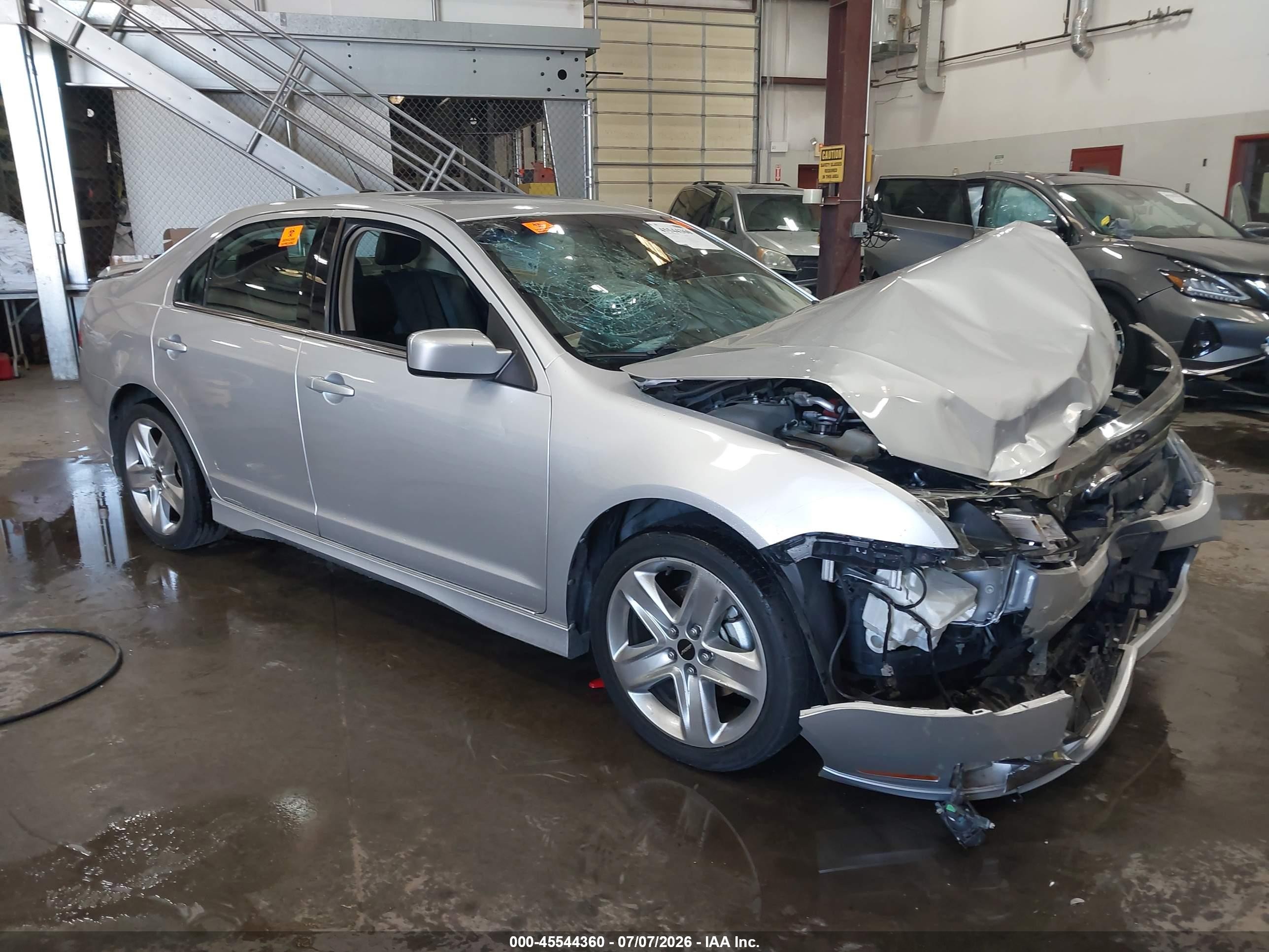 2011 Ford Fusion Sport Silver vin: 3FAHP0DC8BR261386