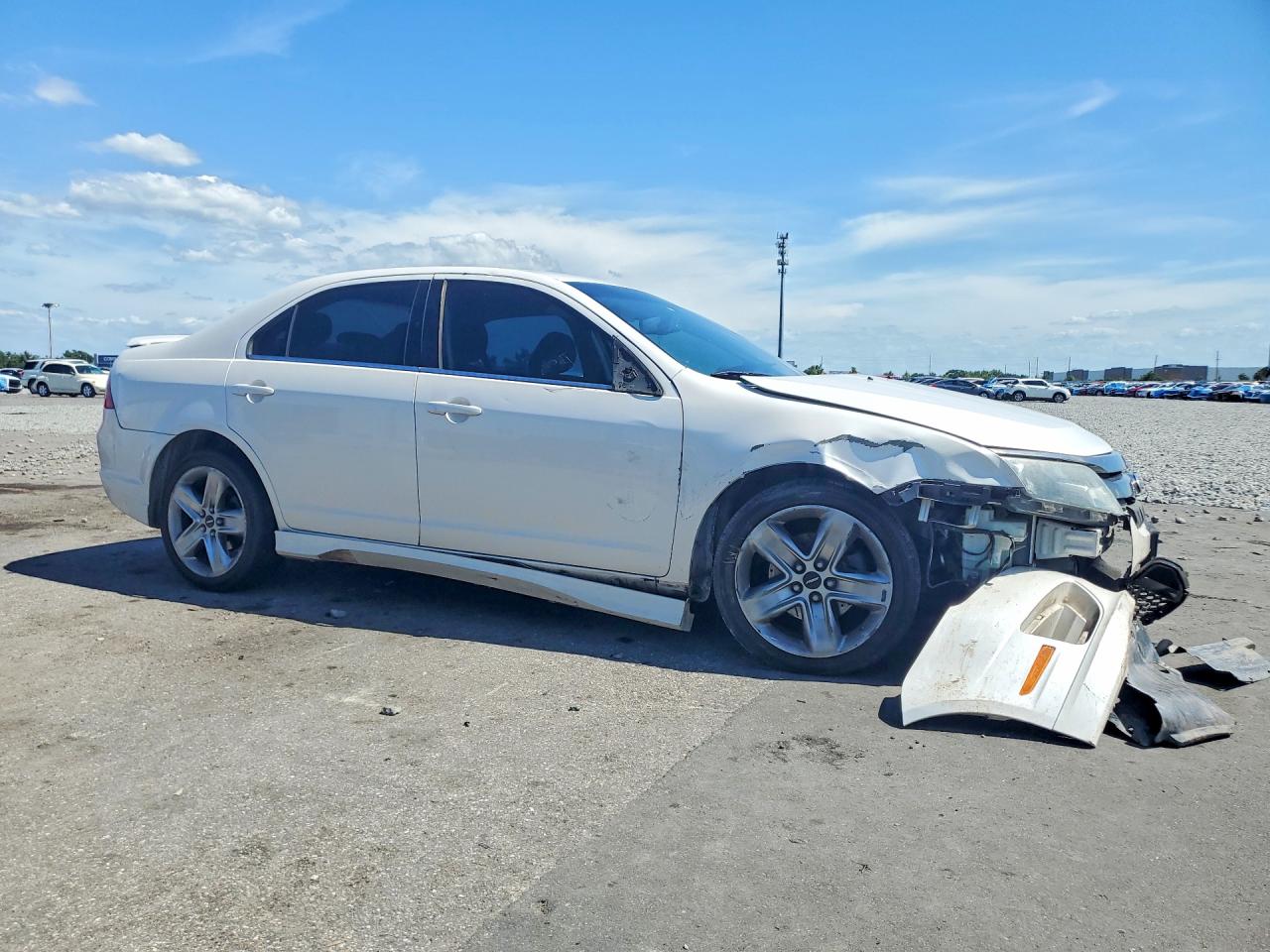 2011 Ford Fusion Sport Белый vin: 3FAHP0DC9BR301085