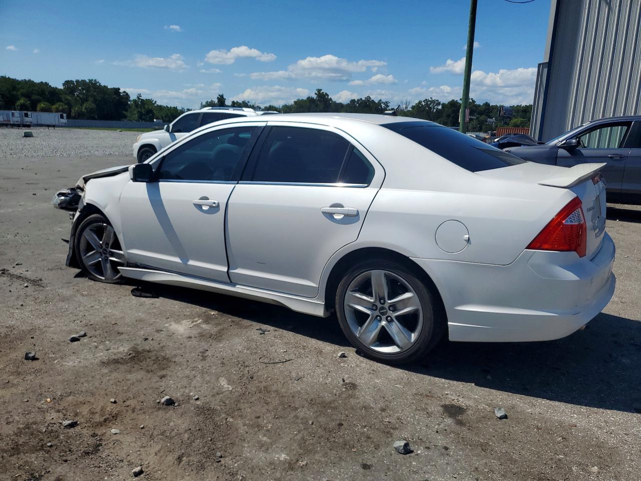 2011 Ford Fusion Sport Белый vin: 3FAHP0DC9BR301085