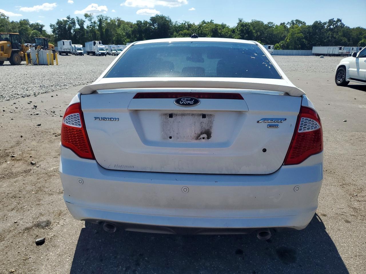 2011 Ford Fusion Sport Белый vin: 3FAHP0DC9BR301085