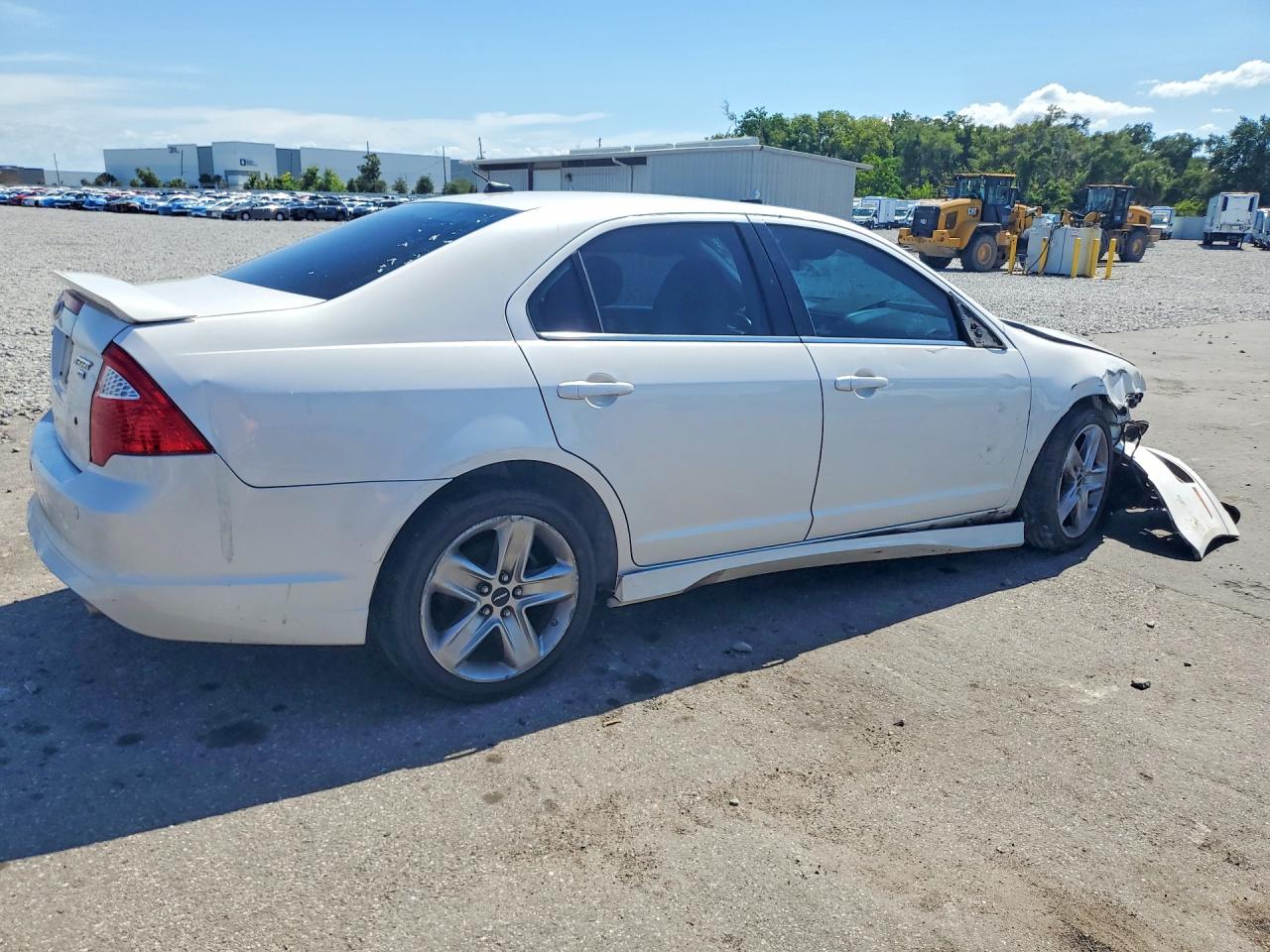 2011 Ford Fusion Sport Белый vin: 3FAHP0DC9BR301085