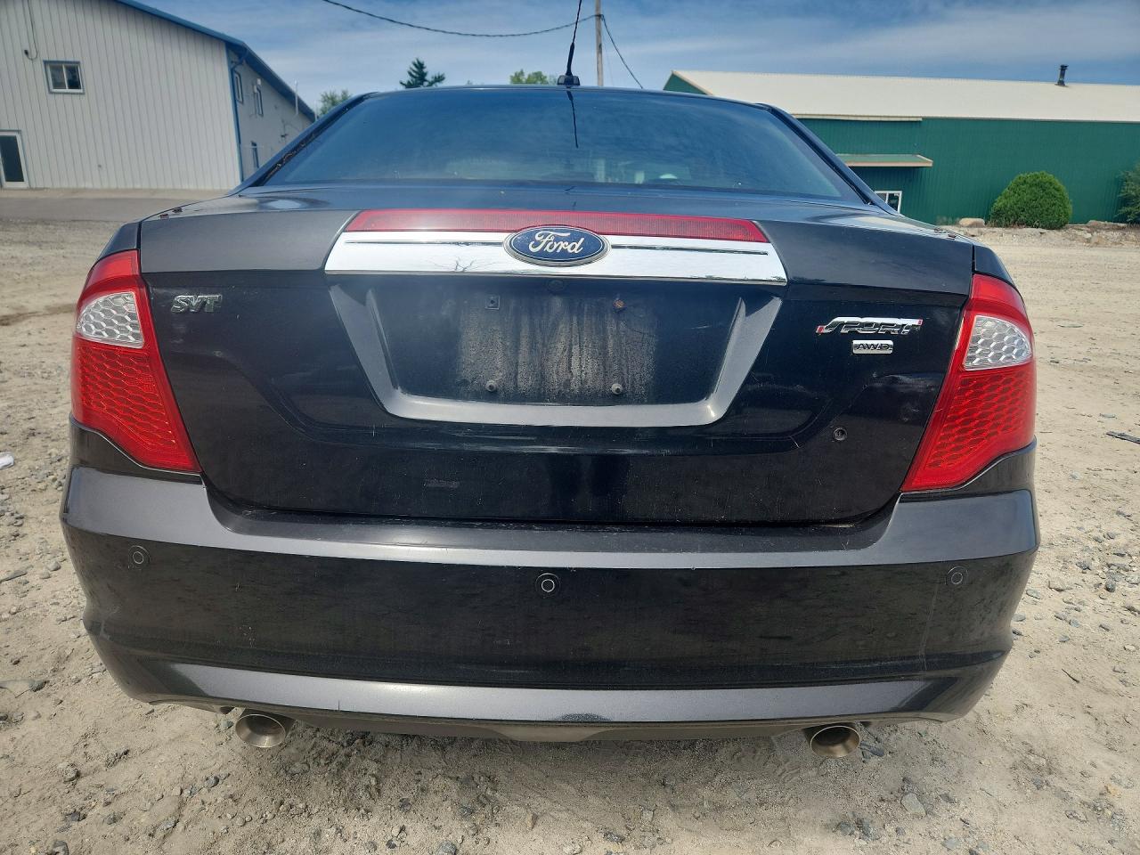 2010 Ford Fusion Sport Black vin: 3FAHP0DCXAR347975