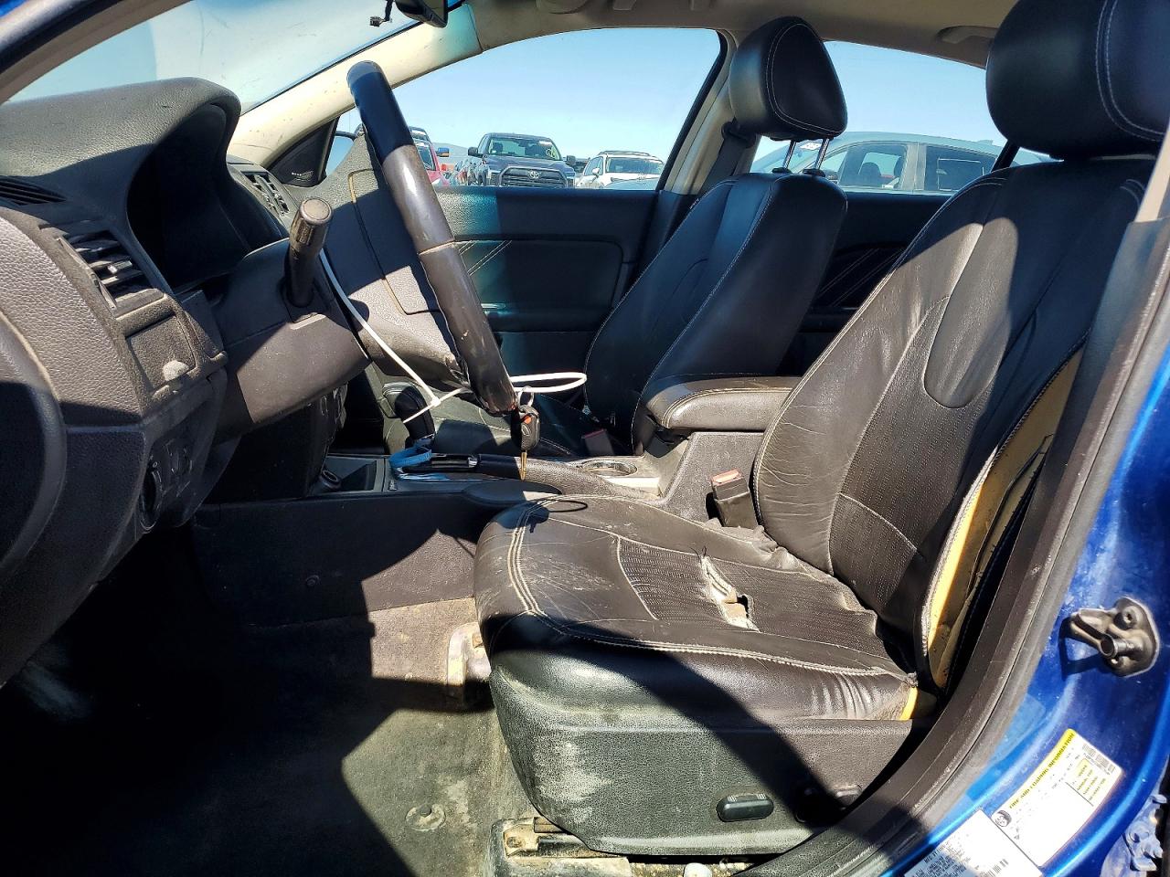 2011 Ford Fusion Sport Blue vin: 3FAHP0DCXBR235467