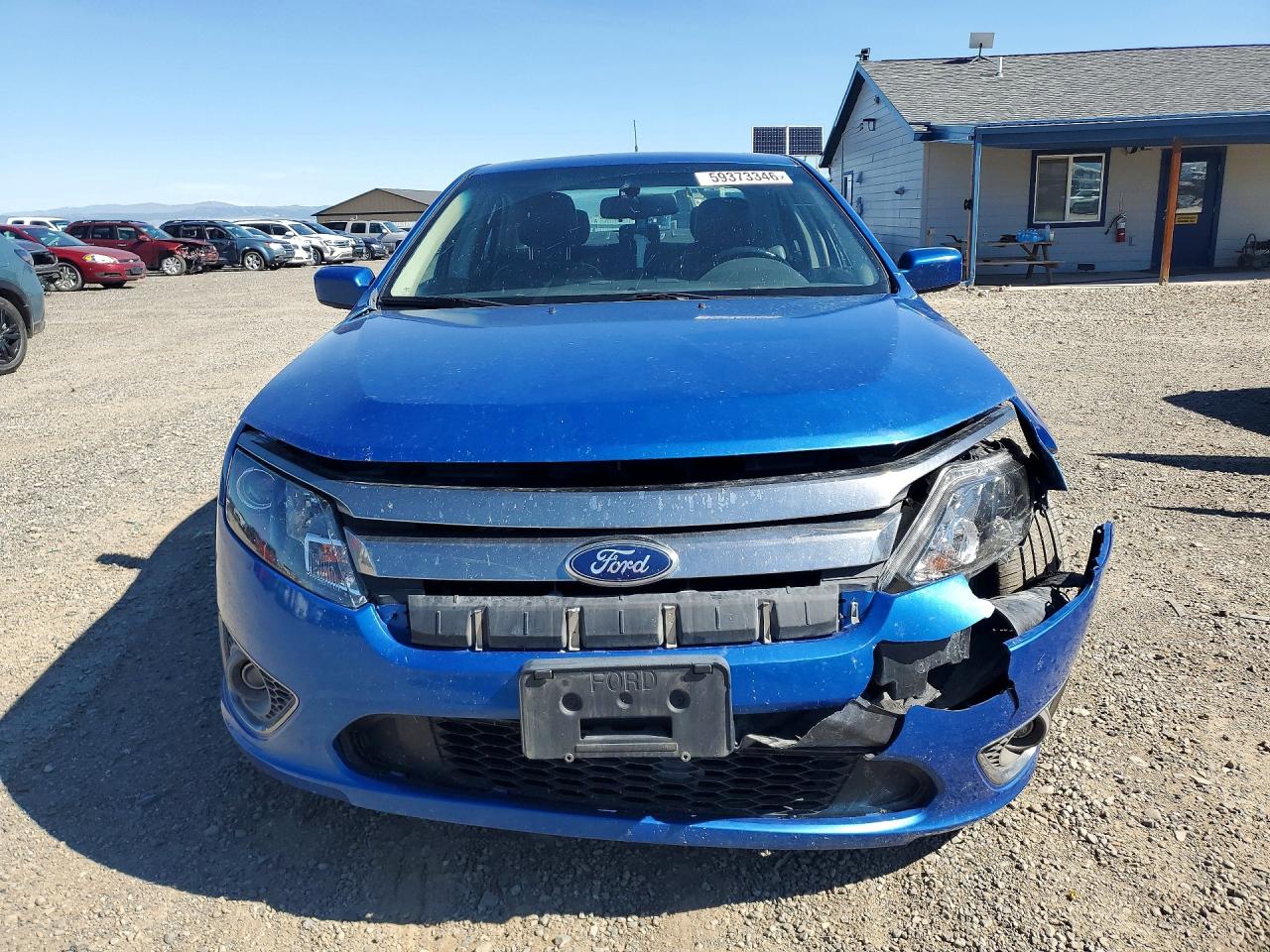 2011 Ford Fusion Sport Blue vin: 3FAHP0DCXBR235467