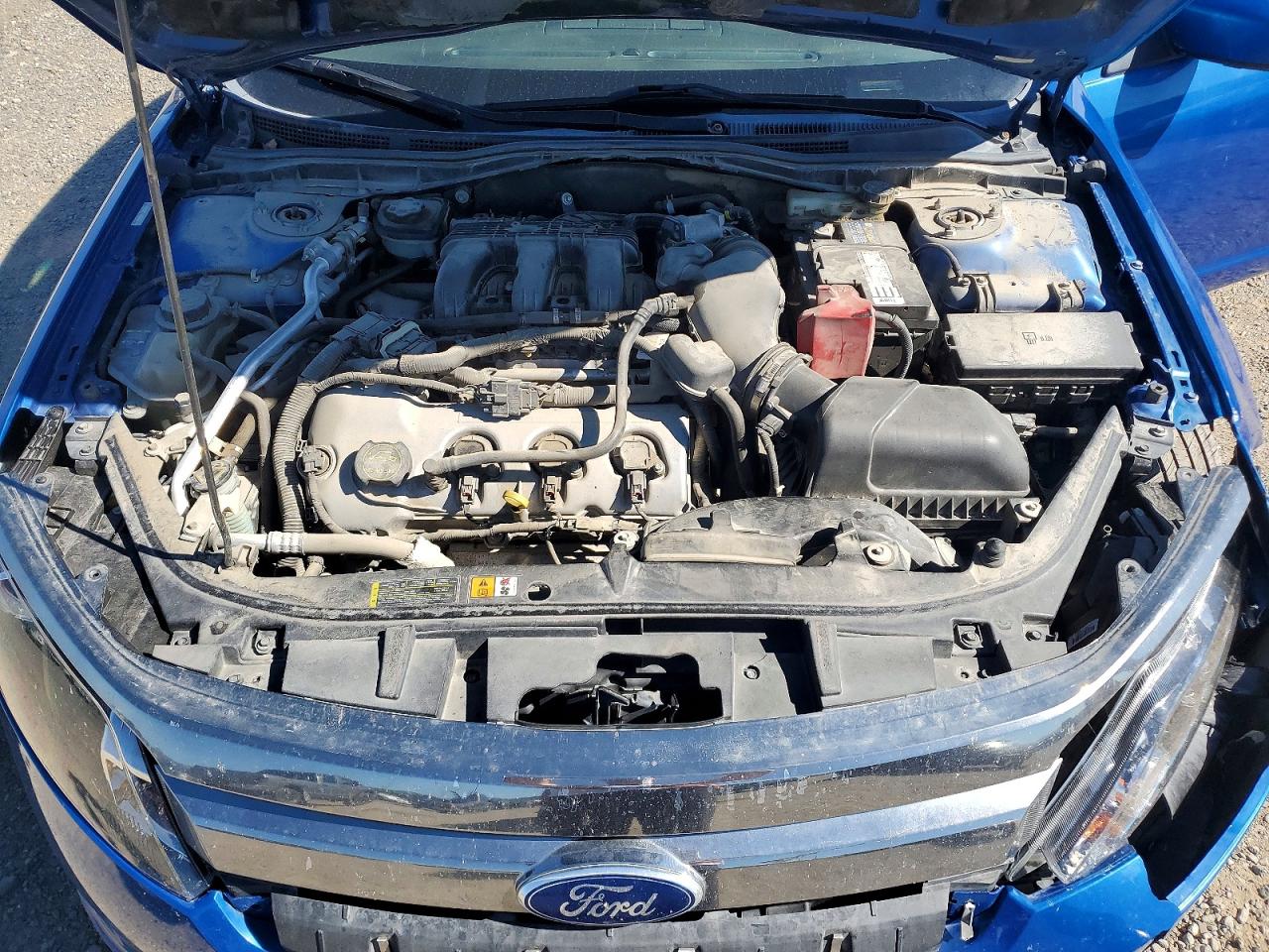 2011 Ford Fusion Sport Blue vin: 3FAHP0DCXBR235467