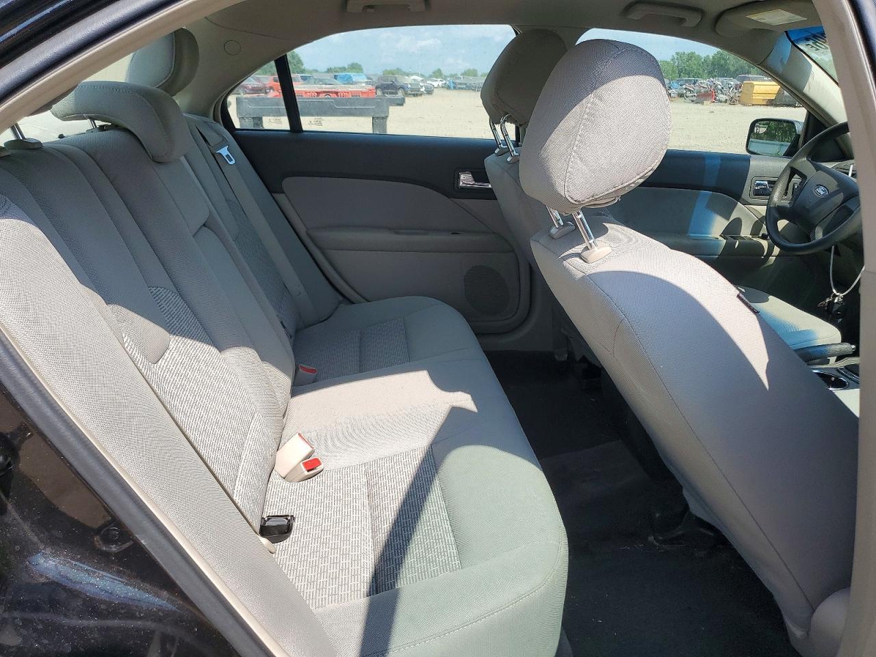 2012 Ford Fusion S Black vin: 3FAHP0GA0CR249194