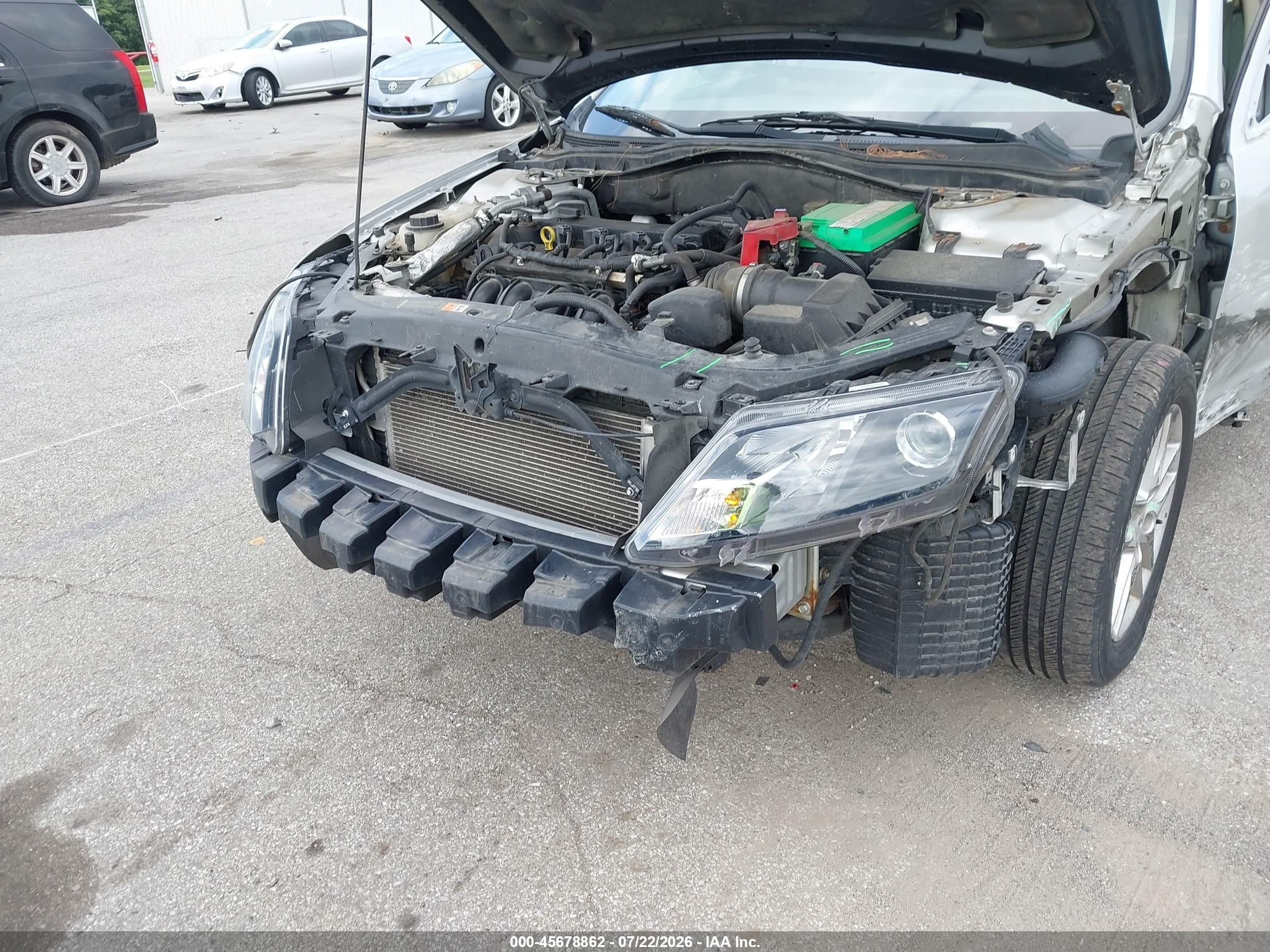 2012 Ford Fusion S Silver vin: 3FAHP0GA2CR119059