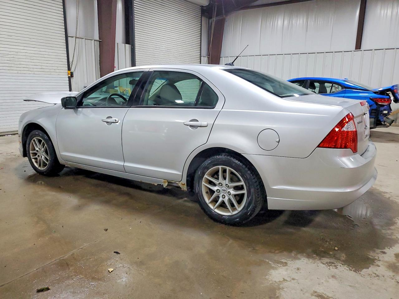2012 Ford Fusion S Silver vin: 3FAHP0GA2CR184770