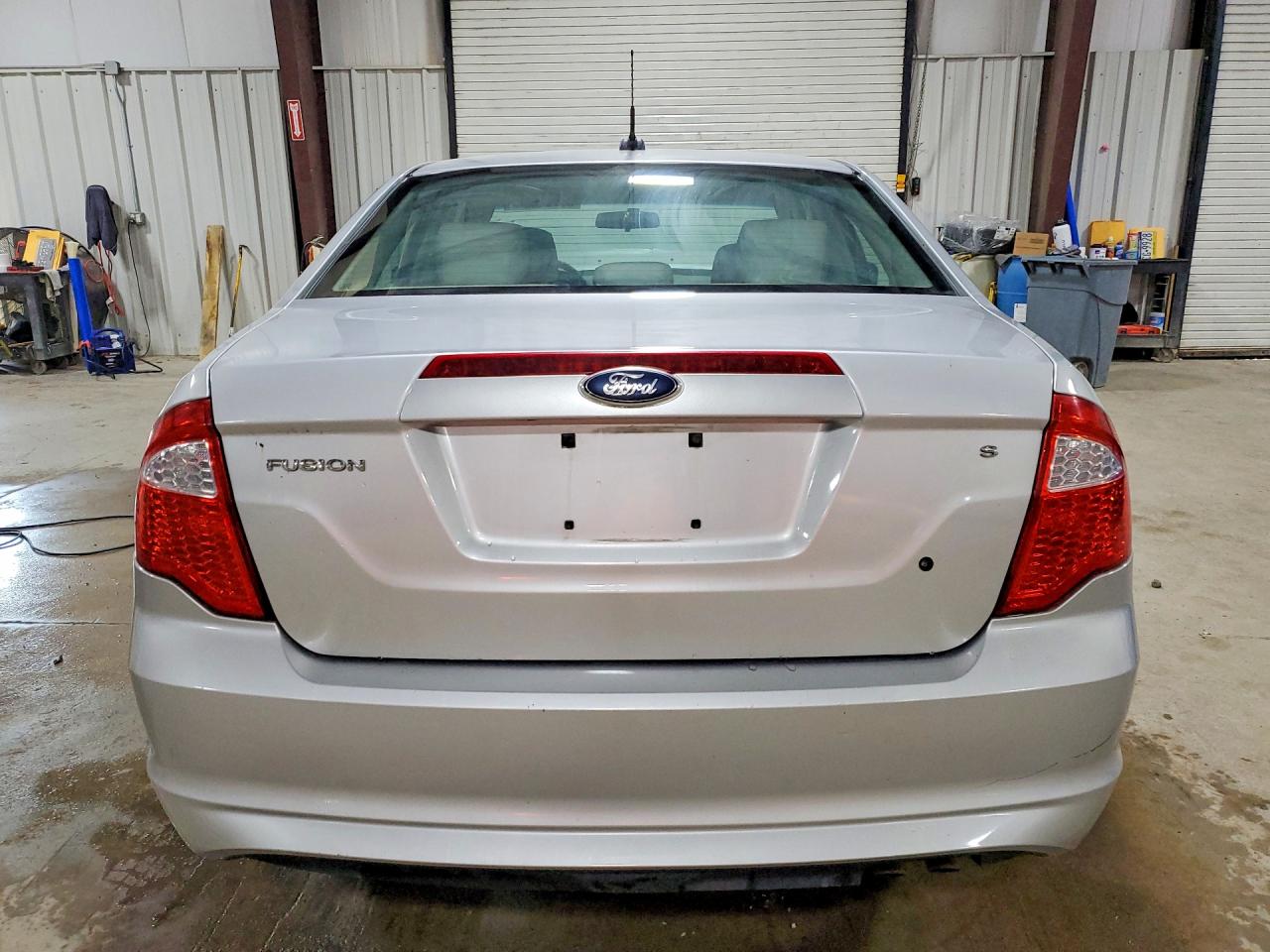 2012 Ford Fusion S Silver vin: 3FAHP0GA2CR184770