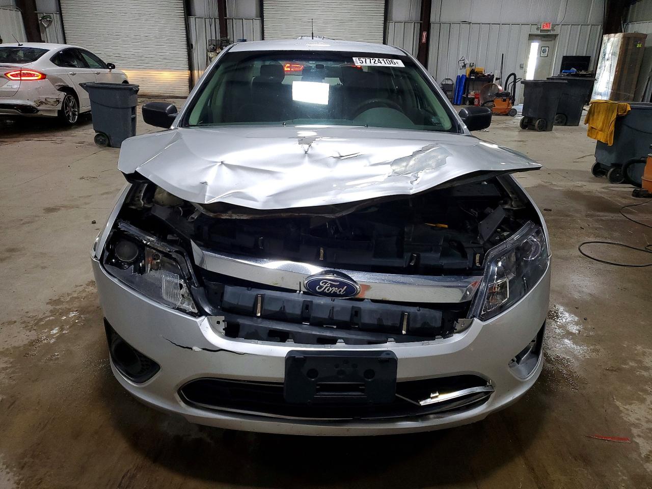 2012 Ford Fusion S Silver vin: 3FAHP0GA2CR184770