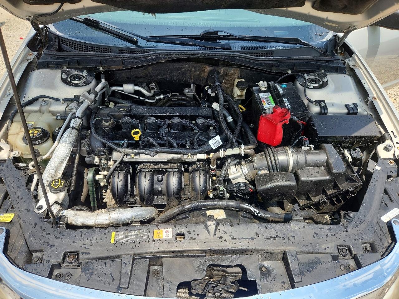 2010 Ford Fusion S Silver vin: 3FAHP0GA3AR430089