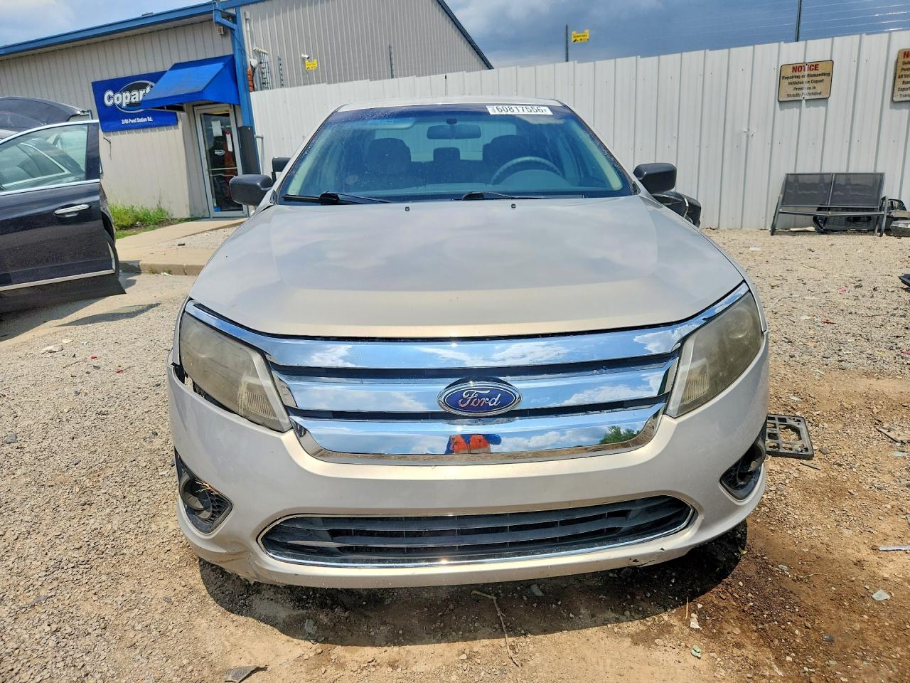 2010 Ford Fusion S Silver vin: 3FAHP0GA3AR430089