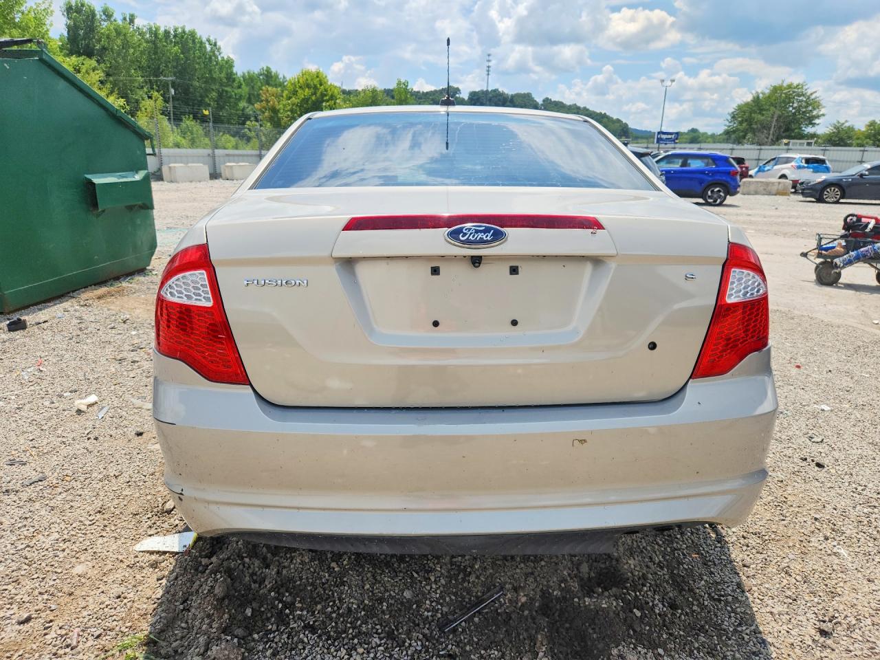 2010 Ford Fusion S Silver vin: 3FAHP0GA3AR430089