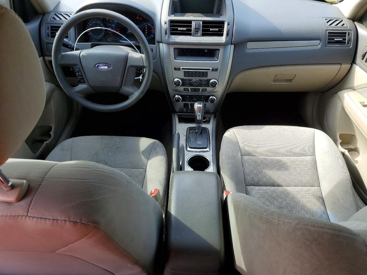 2012 Ford Fusion S Silver vin: 3FAHP0GA3CR117854
